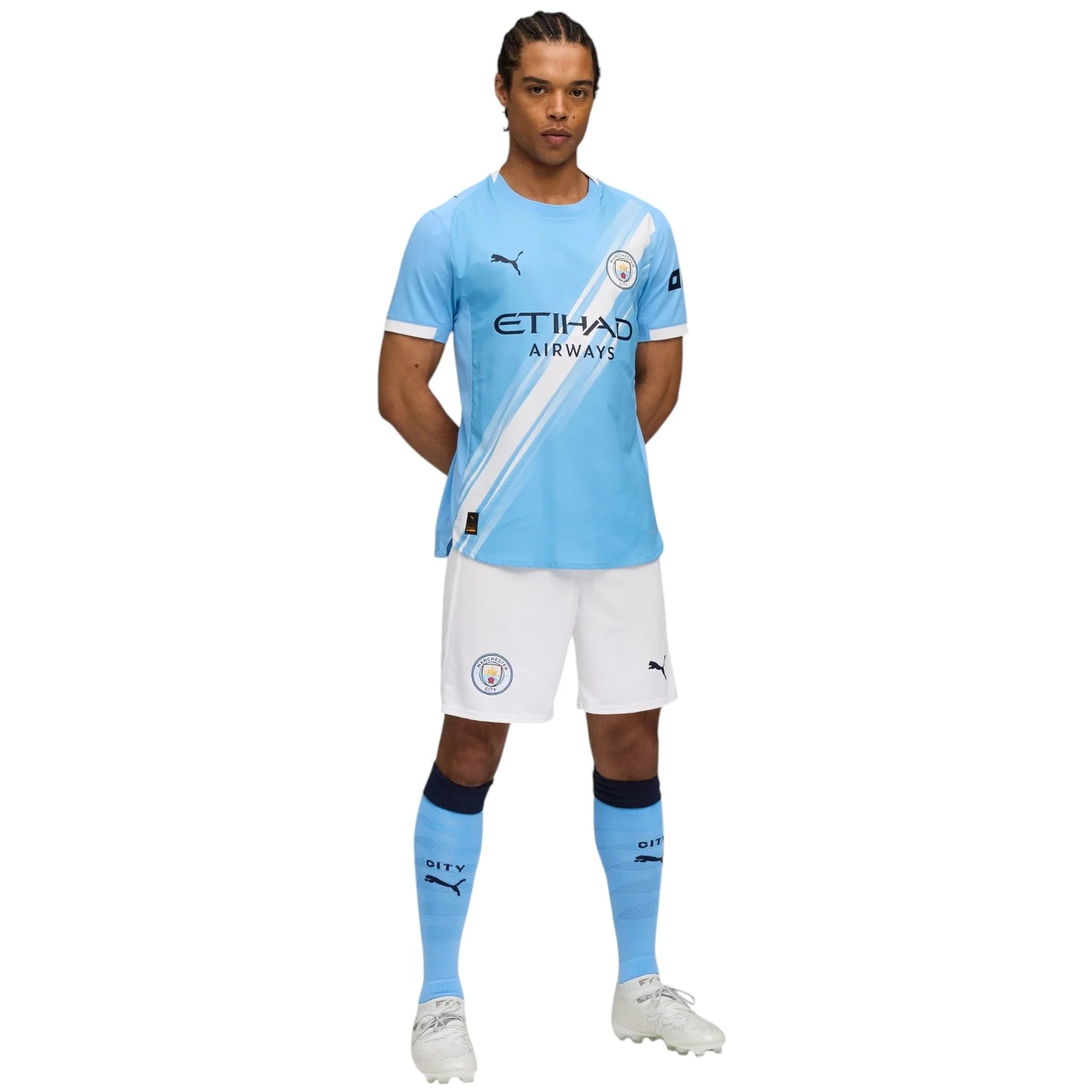 Puma Manchester City Football 2025/26 Adults Home Short - Image 7