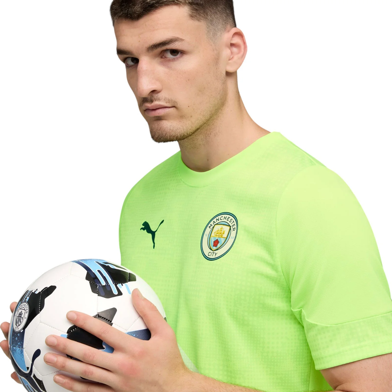 Puma Manchester City FC 2025/26 Mens Football Training Jersey - Image 3