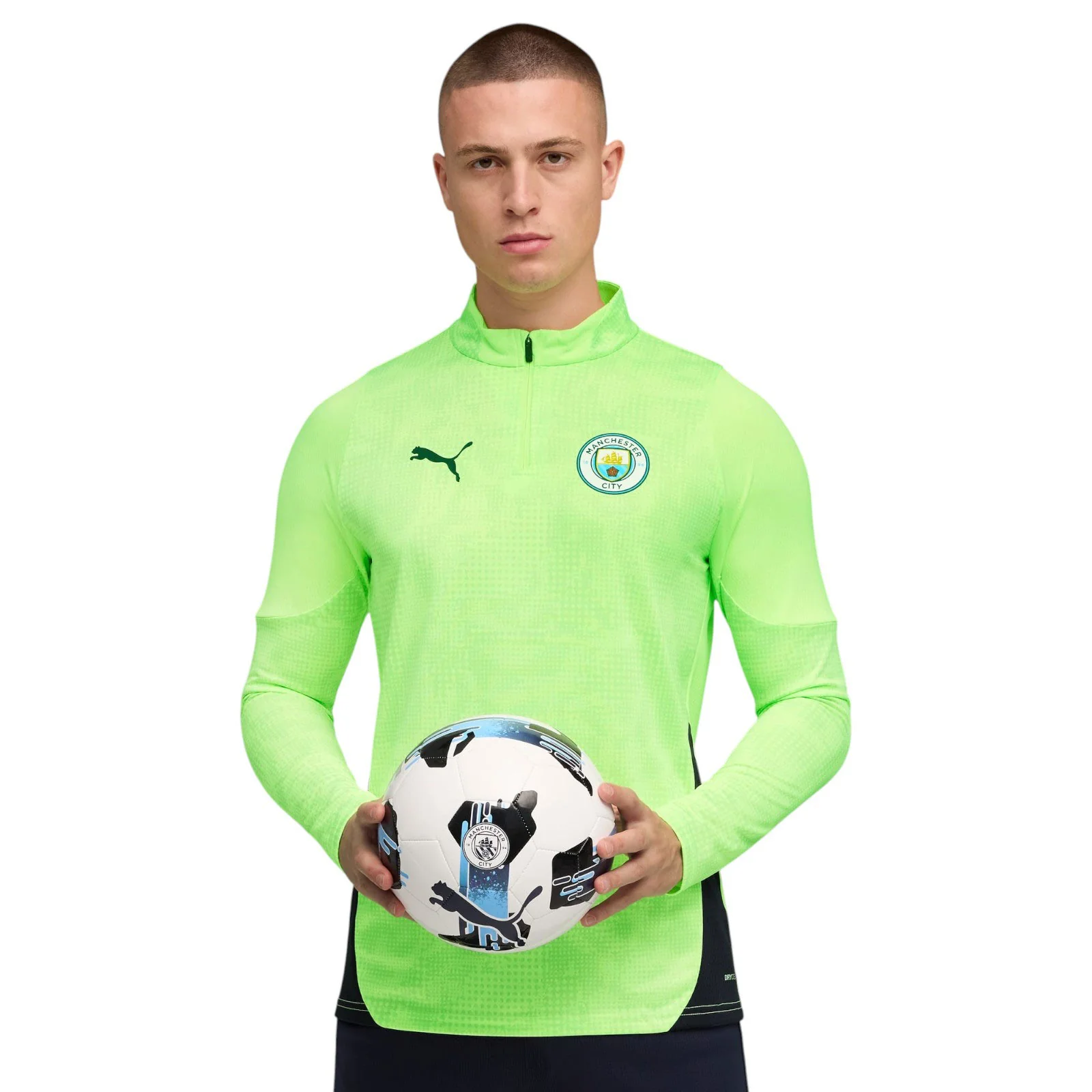 Puma Manchester City FC 2025/26 Football Training Half-Zip Top