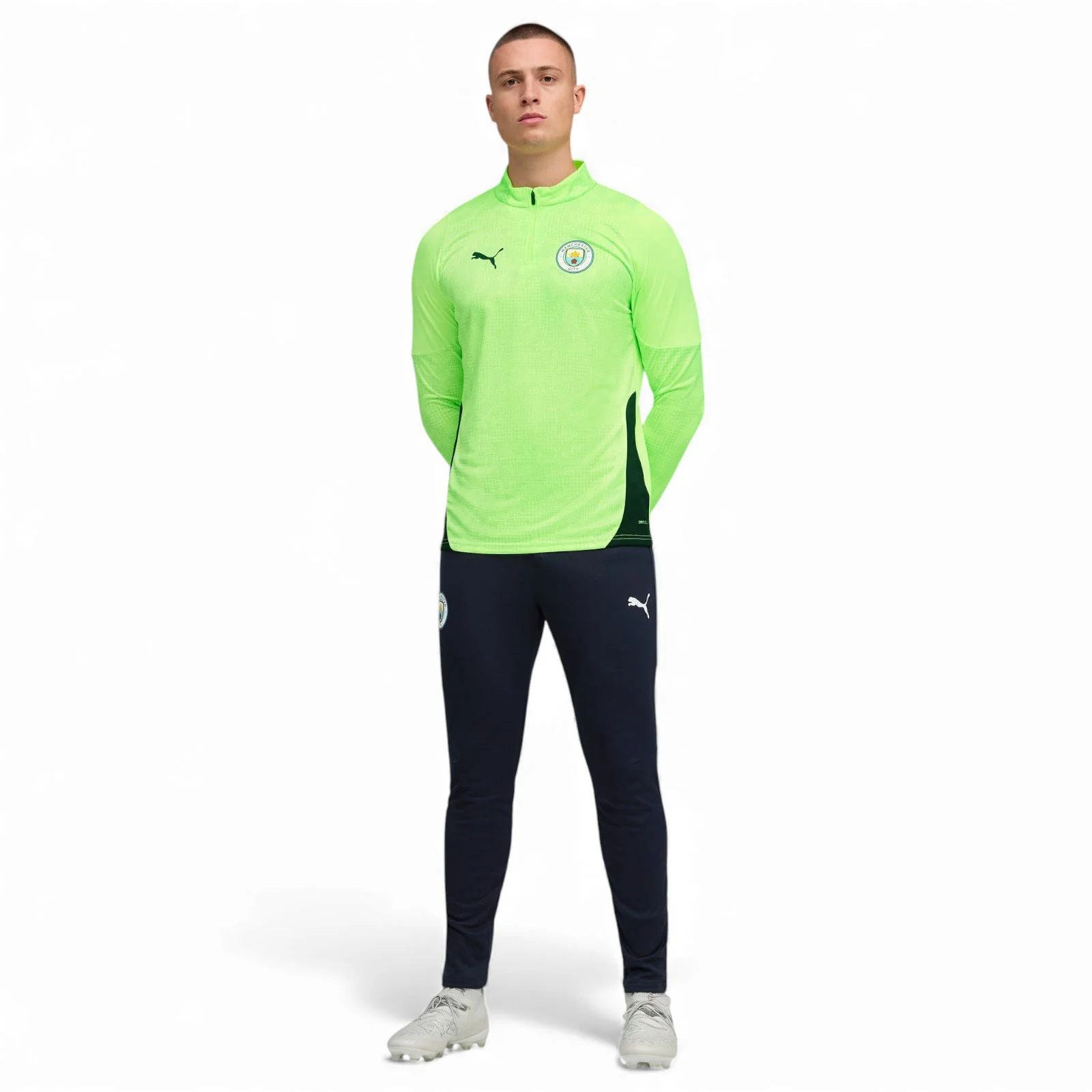 Puma Manchester City FC 2025/26 Football Training Half-Zip Top - Image 3
