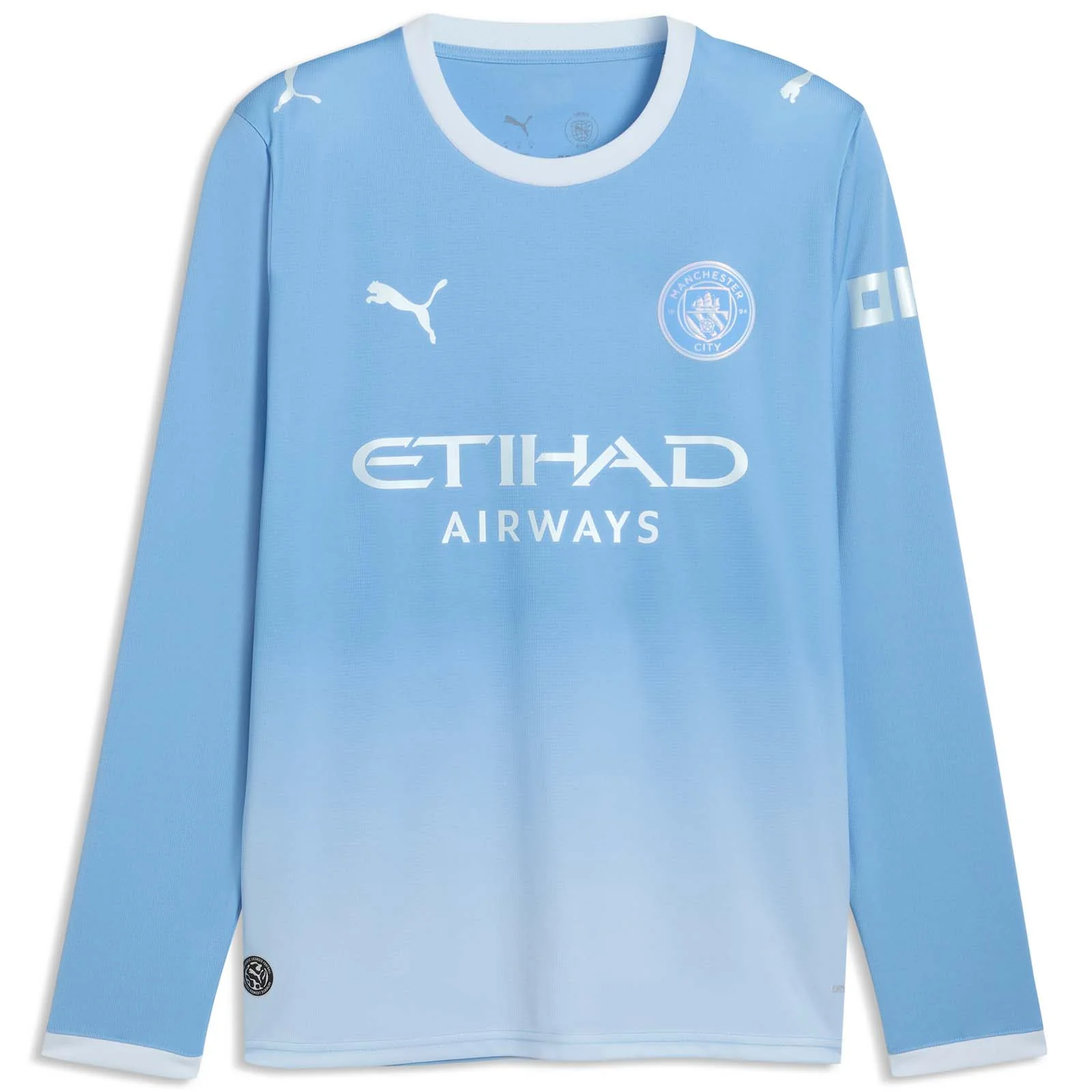 Puma Manchester City FC 2026/27 Adults Long-Sleeve Home Jersey