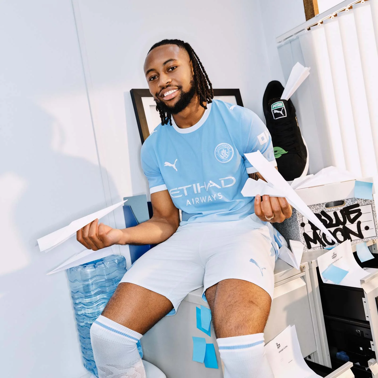 Puma Manchester City FC 2026/27 Adults Long-Sleeve Home Jersey - Image 13