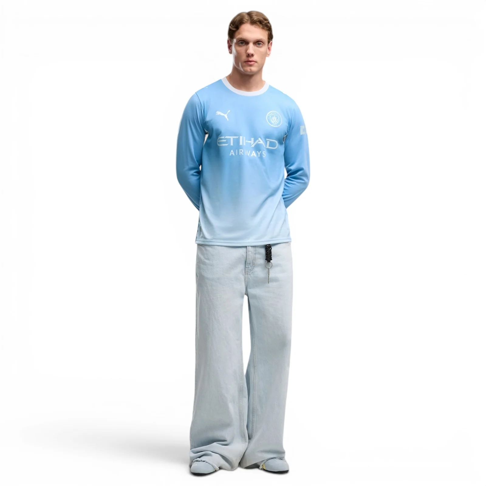 Puma Manchester City FC 2026/27 Adults Long-Sleeve Home Jersey - Image 17