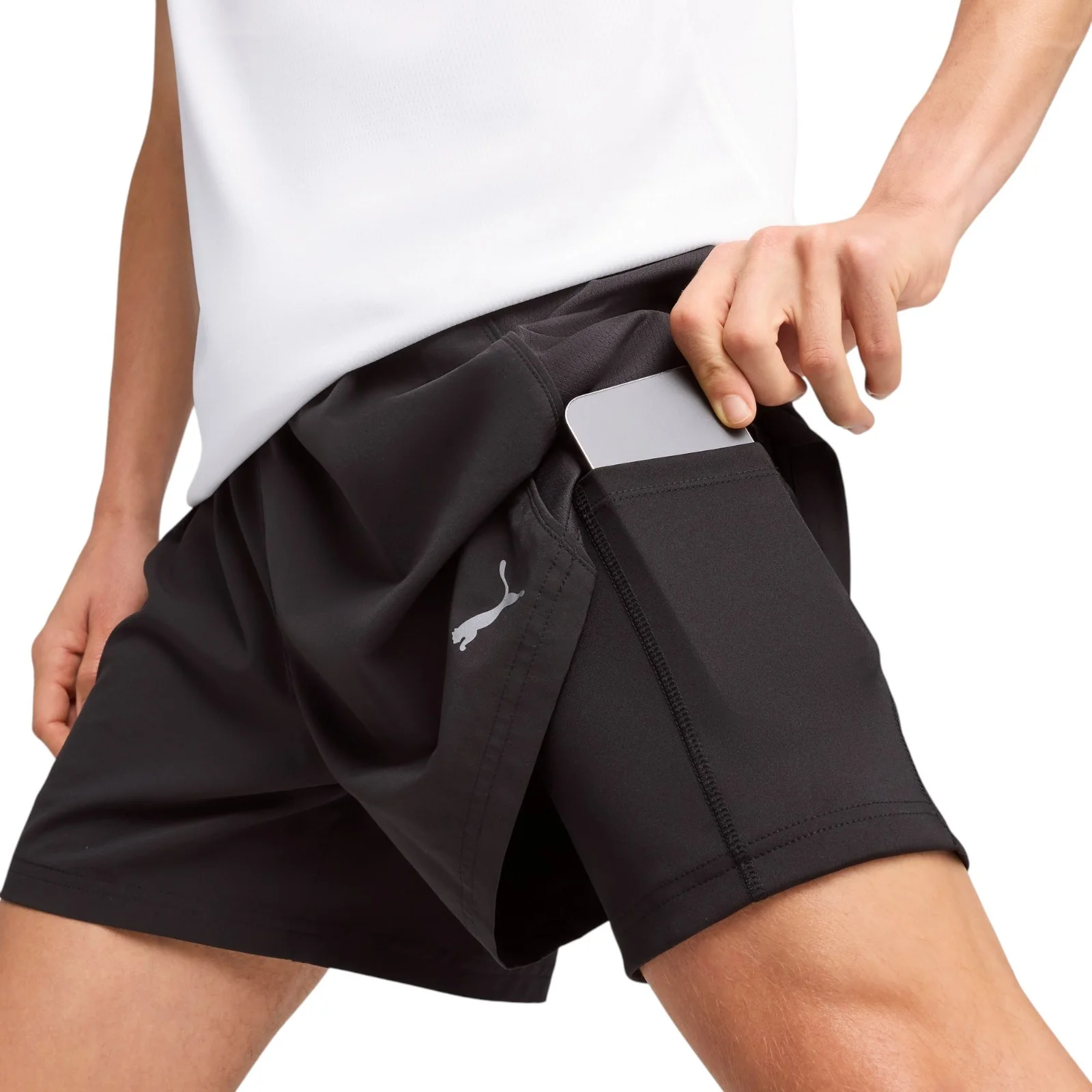 Puma RUN VELOCITY 2 IN 1 Mens Running Shorts - Image 3