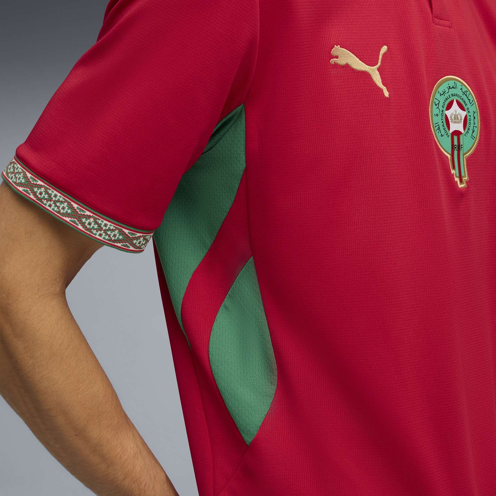 Puma Morocco Football World Cup 2026 Mens Home Jersey - Image 5