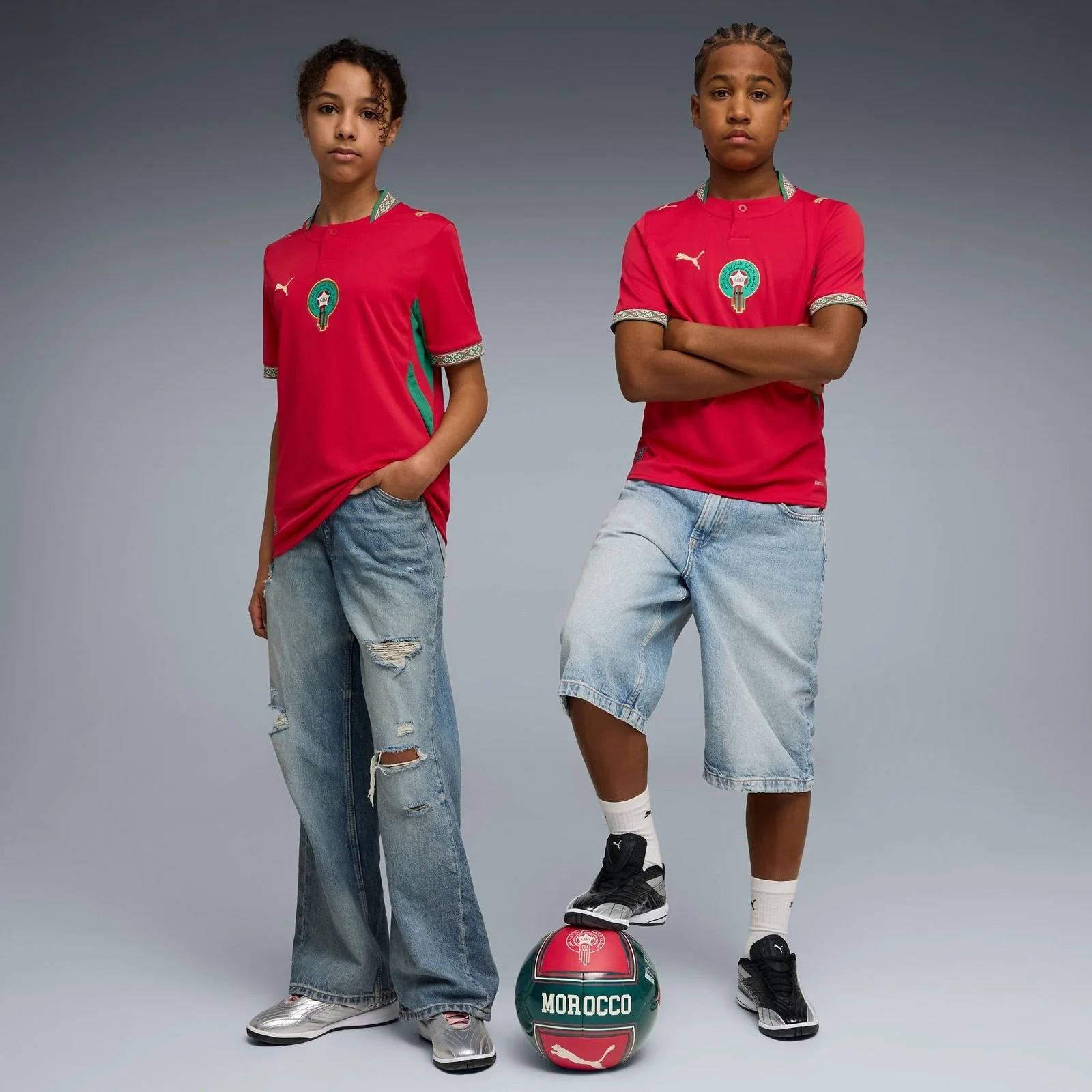 Puma Morocco Football World Cup 2026 Kids Home Jersey - Image 6
