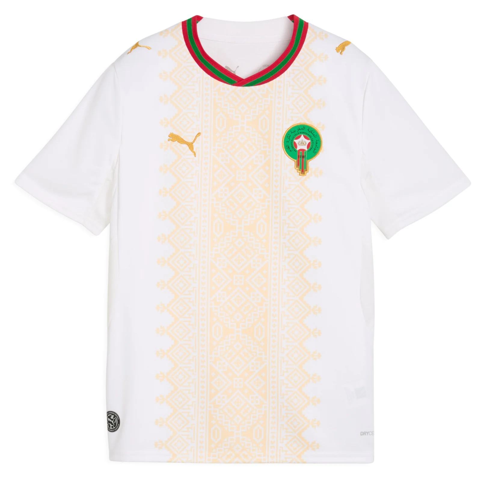 Puma Morocco Football World Cup 2026 Kids Away Jersey