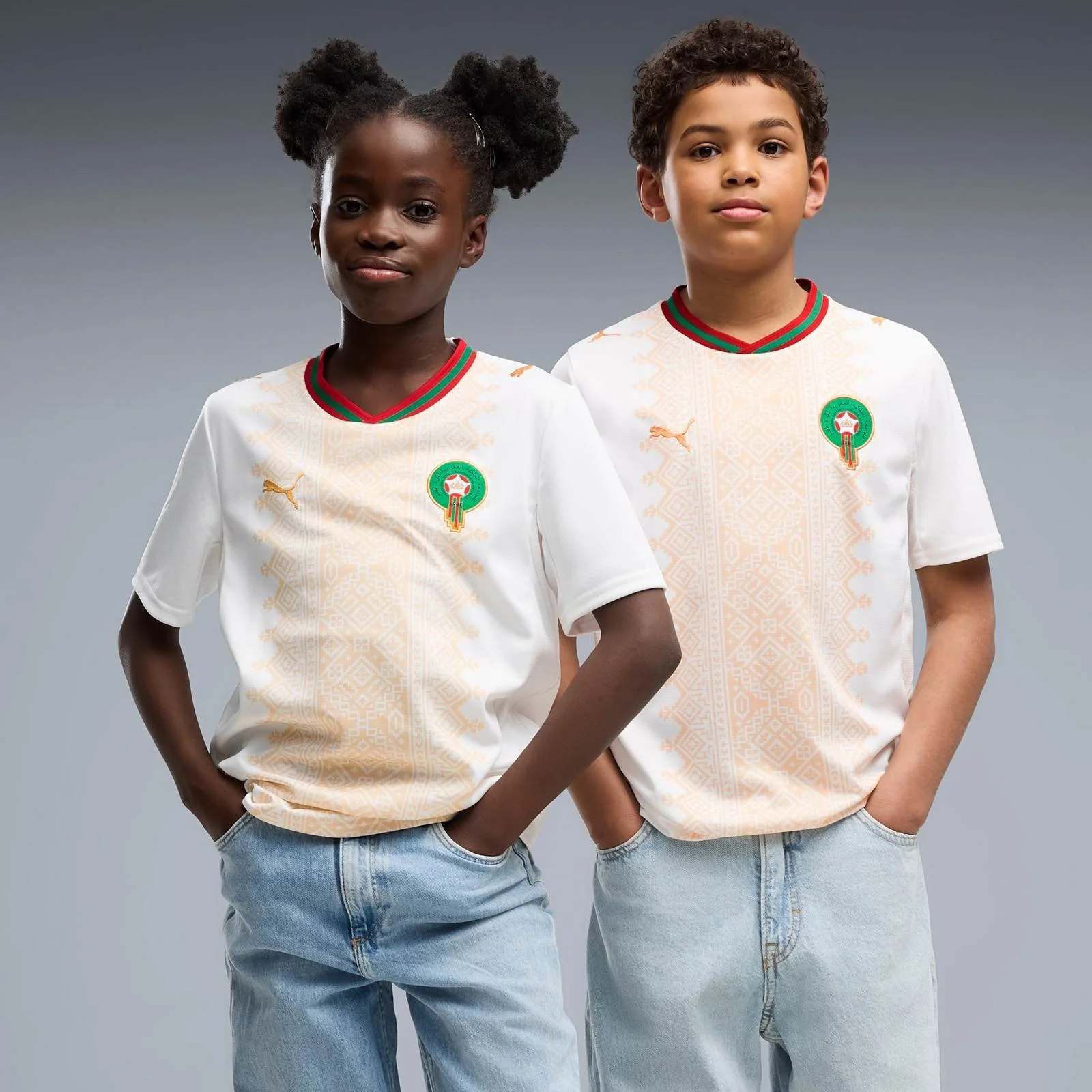 Puma Morocco Football World Cup 2026 Kids Away Jersey - Image 3