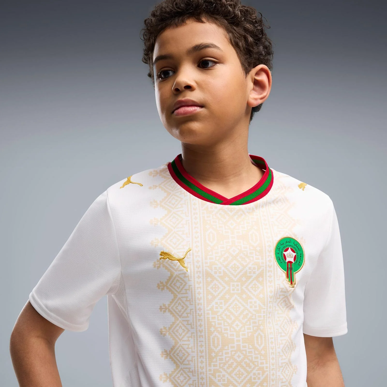 Puma Morocco Football World Cup 2026 Kids Away Jersey - Image 5