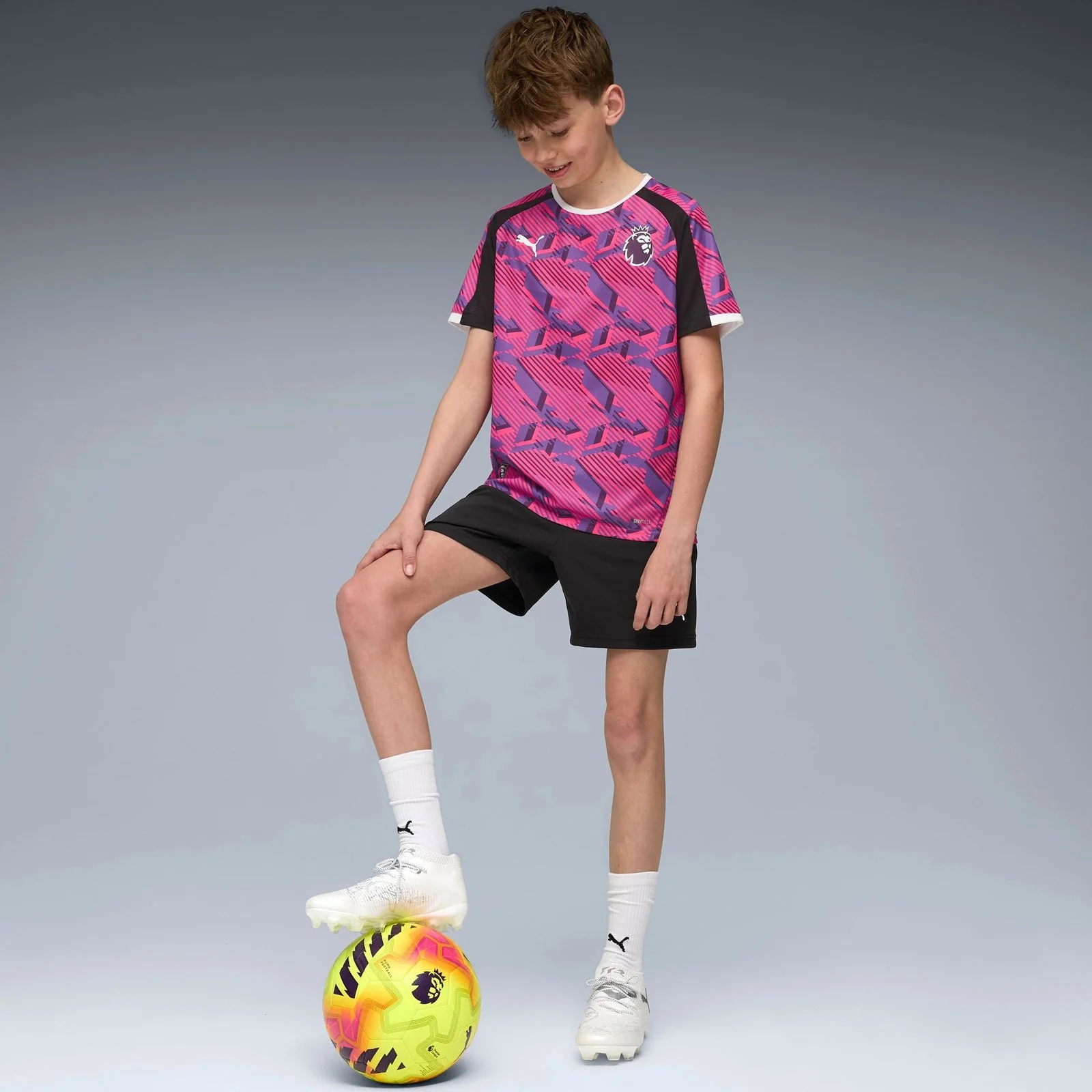 Puma Brilliance Premier League Football 2025/26 Kids Jersey - Image 6