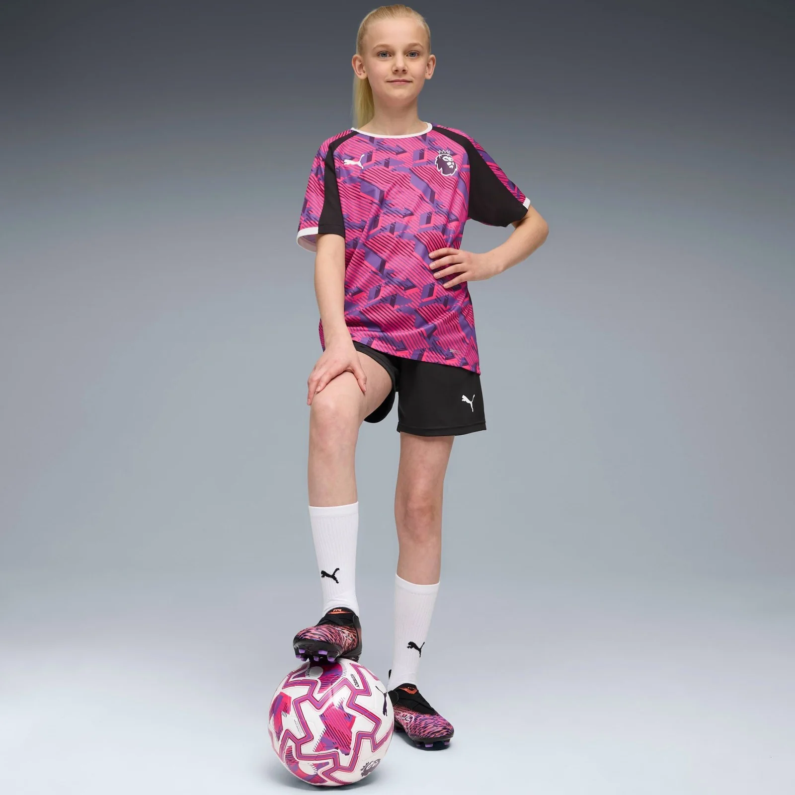 Puma Brilliance Premier League Football 2025/26 Kids Short - Image 6