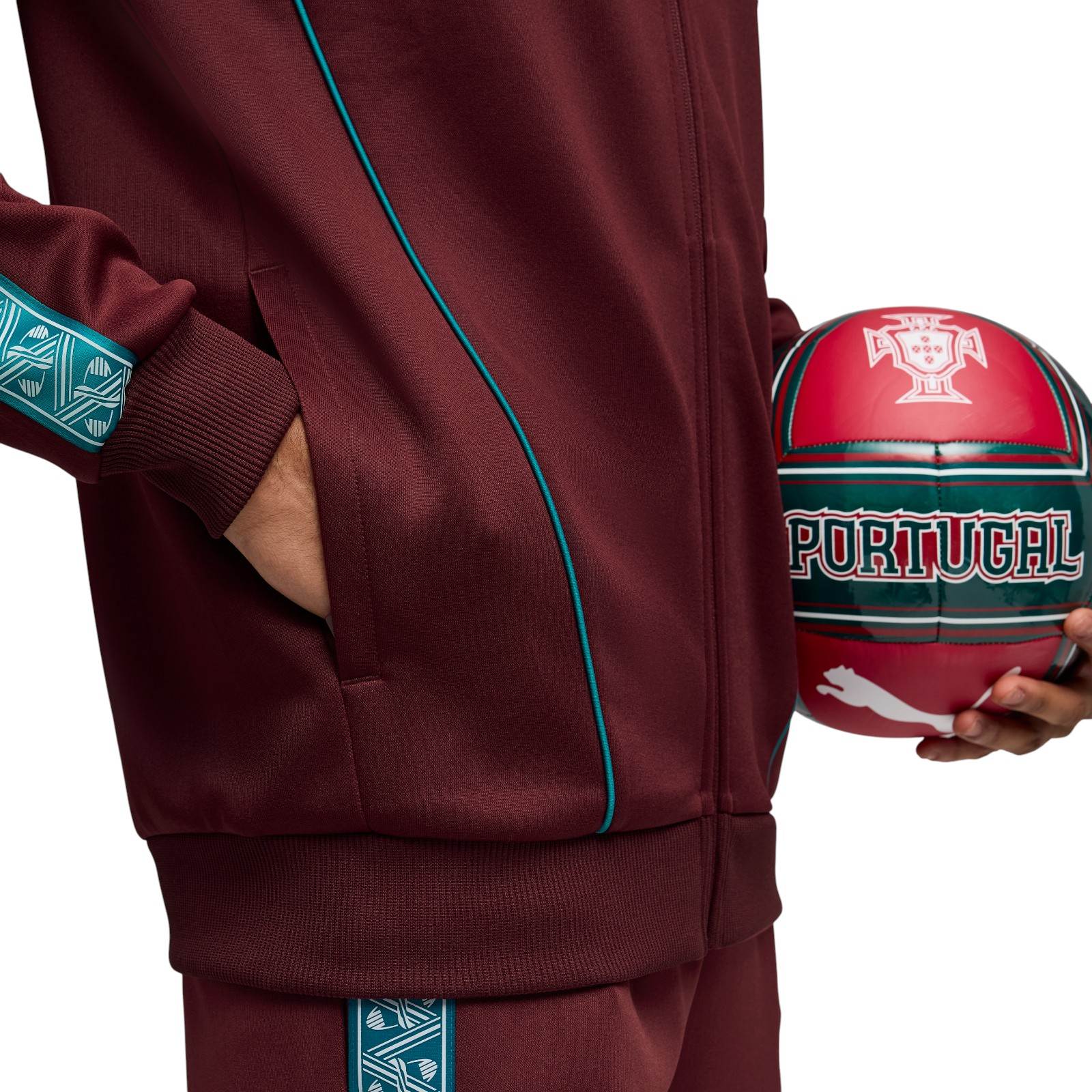Puma Portugal Football World Cup Mens KING Anthem Jacket - Image 4