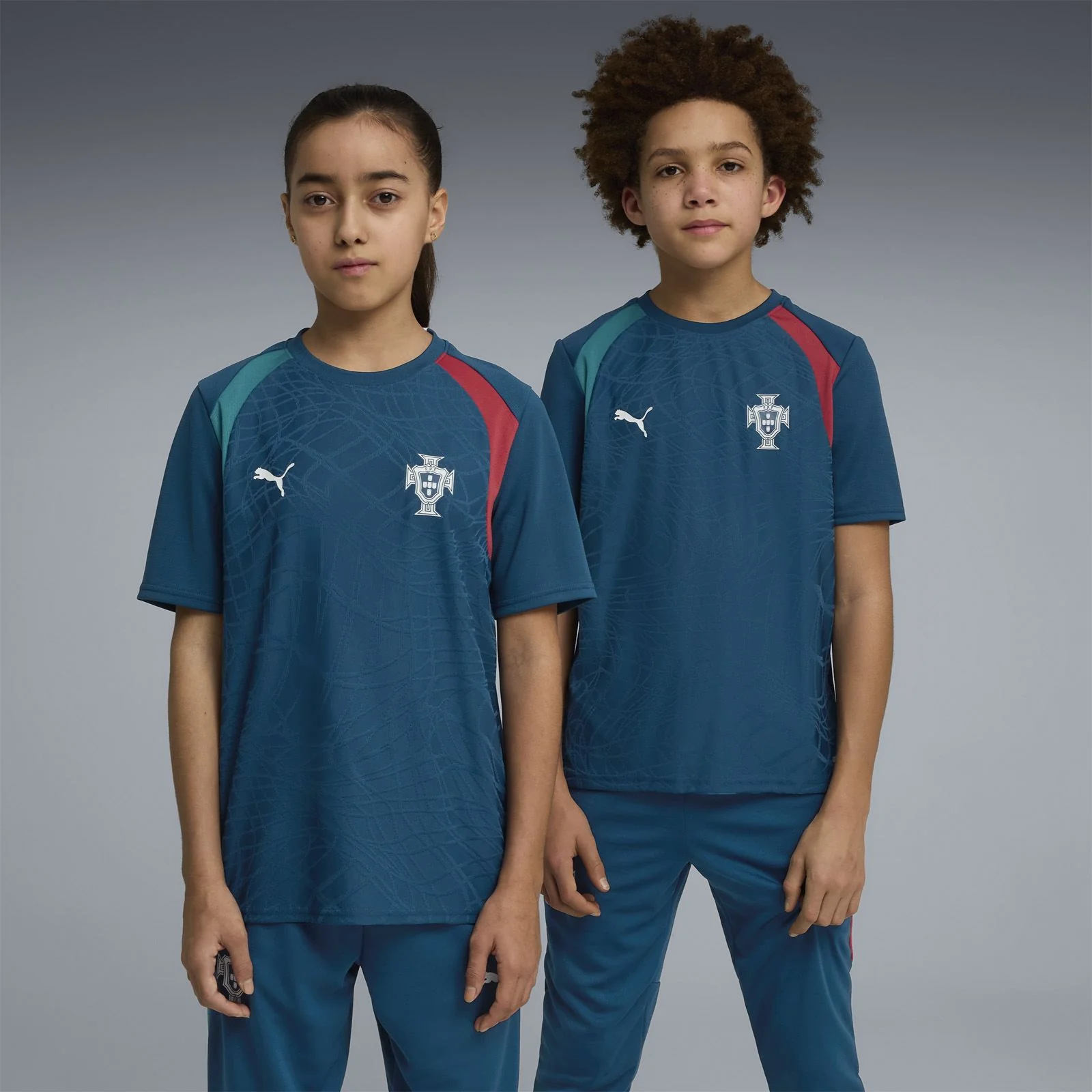 Puma Portugal Football World Cup 2026 Kids Training Jersey - Image 3