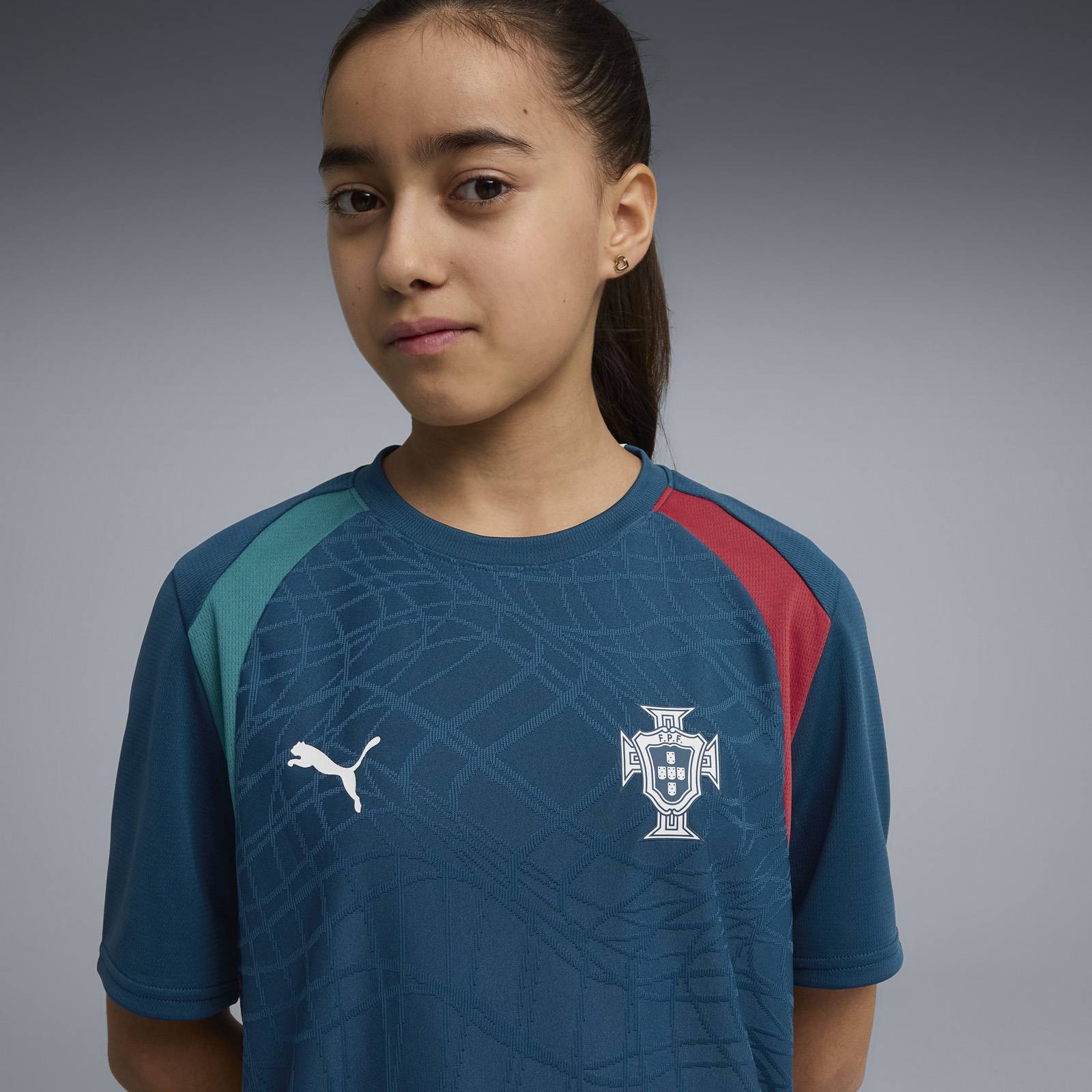 Puma Portugal Football World Cup 2026 Kids Training Jersey - Image 5