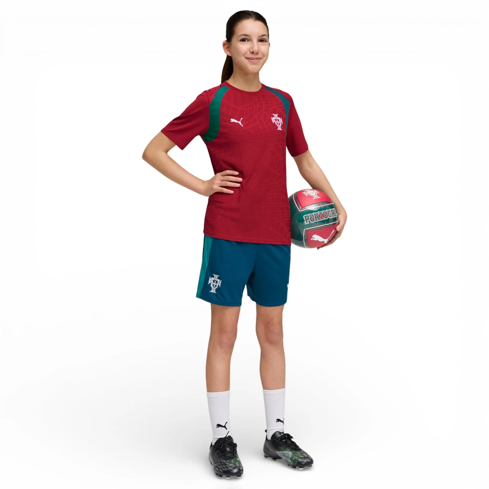 Puma Portugal Football World Cup 2026 Kids Training Shorts - Image 6