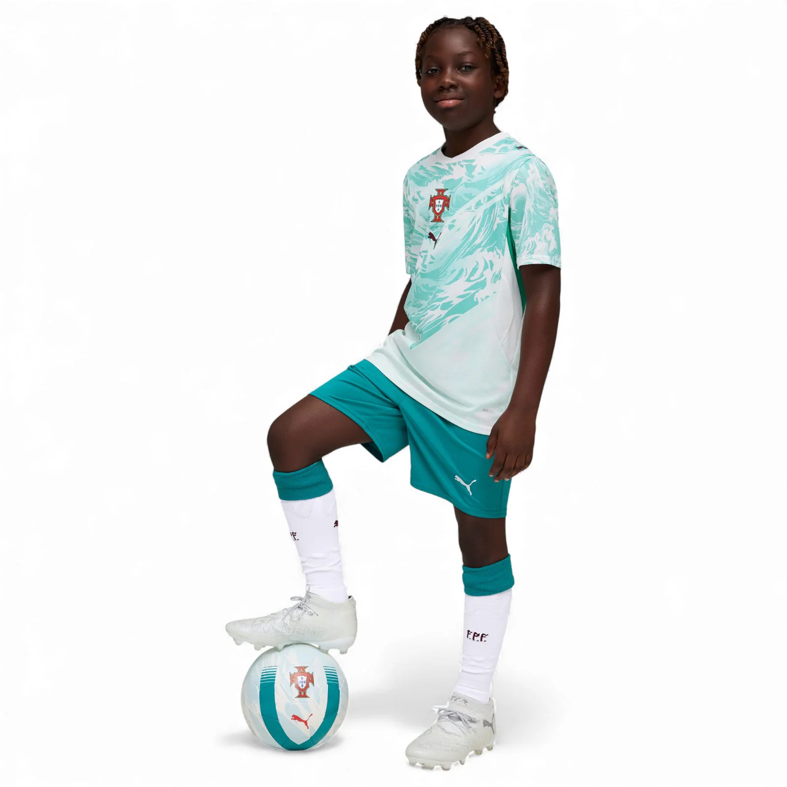 Puma Portugal Football World Cup 2026 Kids Home Shorts - Image 6