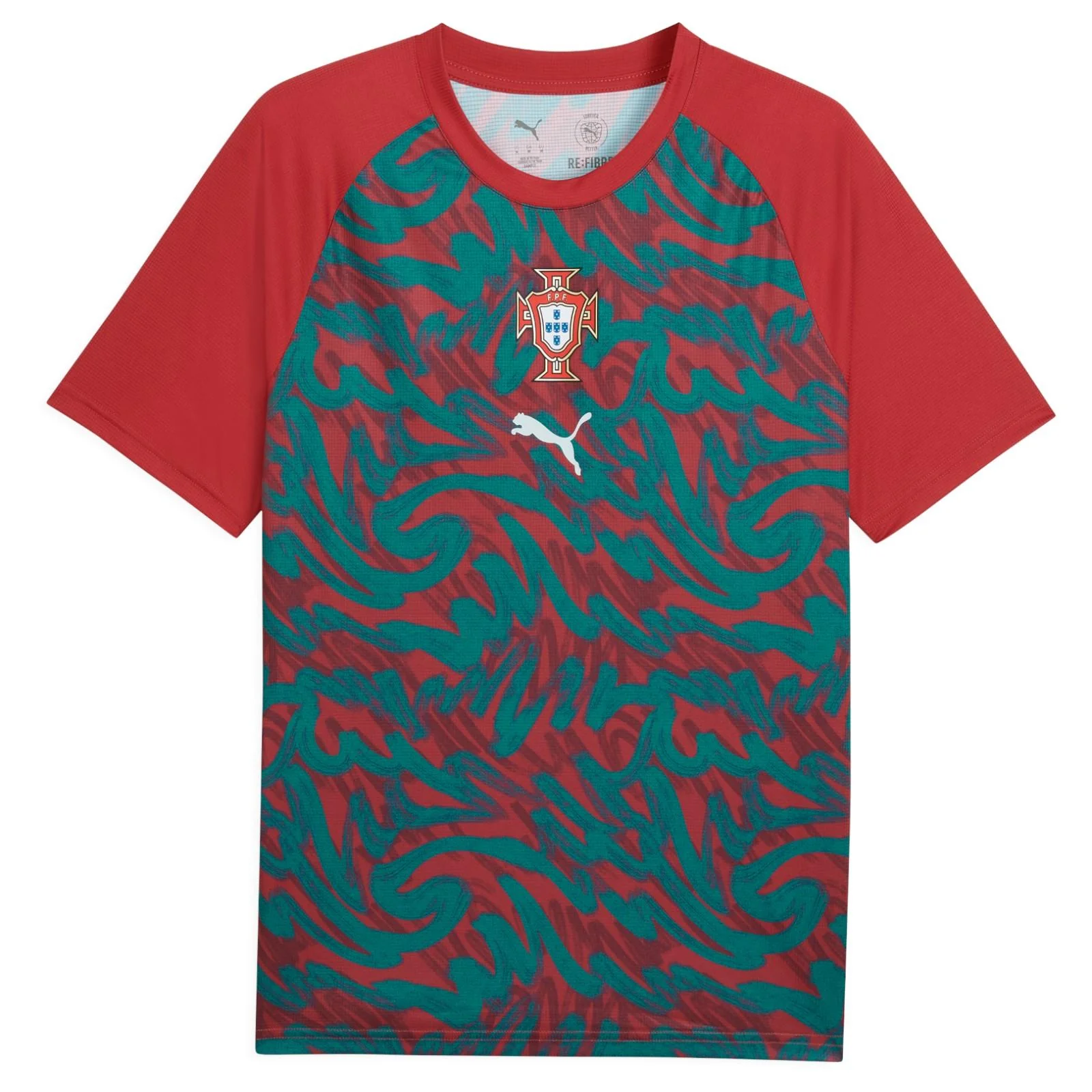 Puma Portugal Football World Cup 2026 Mens Warmup Jersey