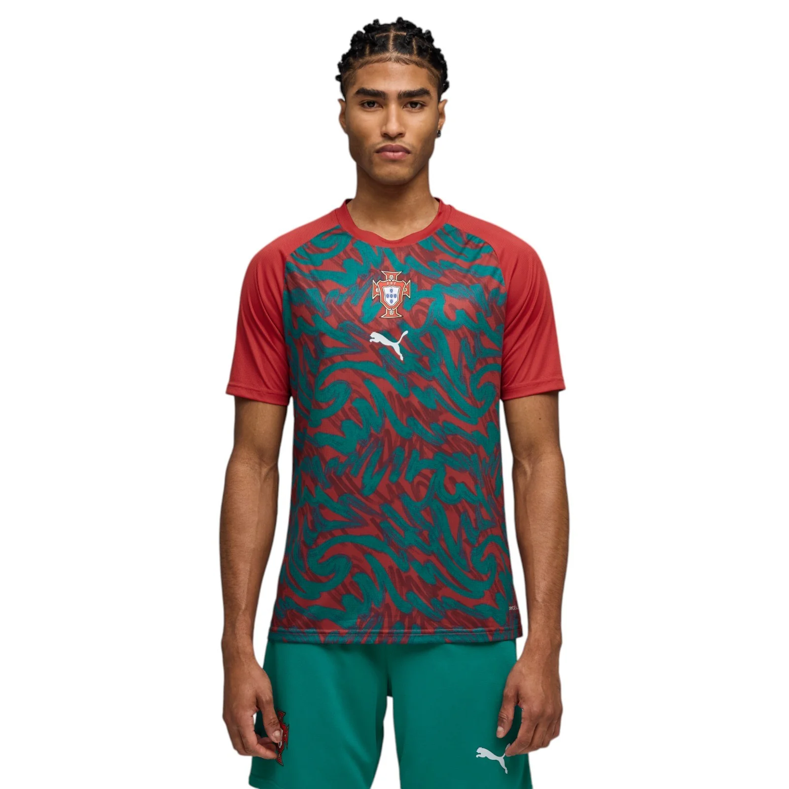 Puma Portugal Football World Cup 2026 Mens Warmup Jersey - Image 3