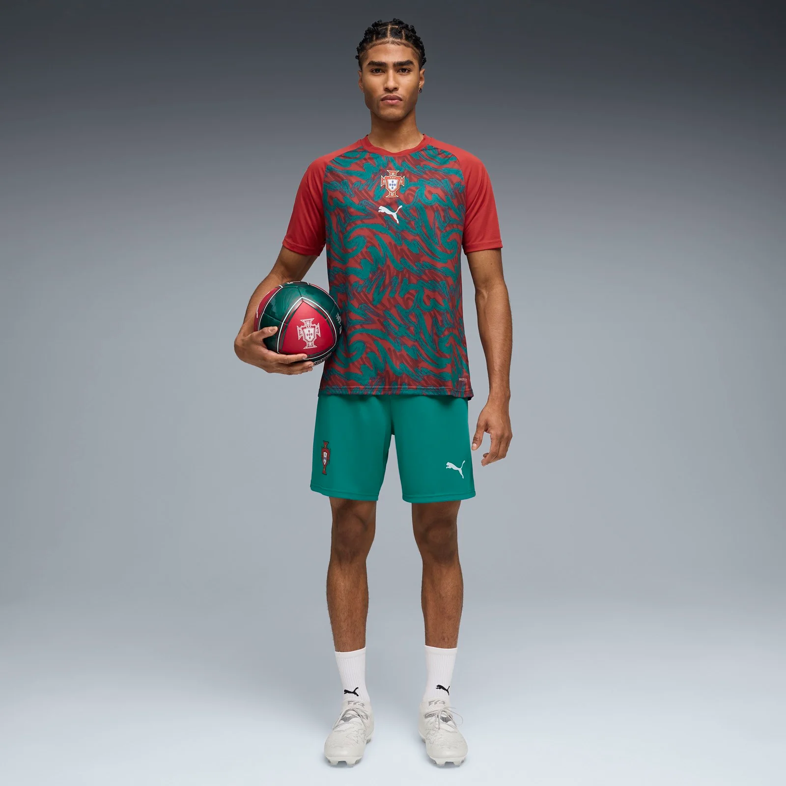 Puma Portugal Football World Cup 2026 Mens Warmup Jersey - Image 5