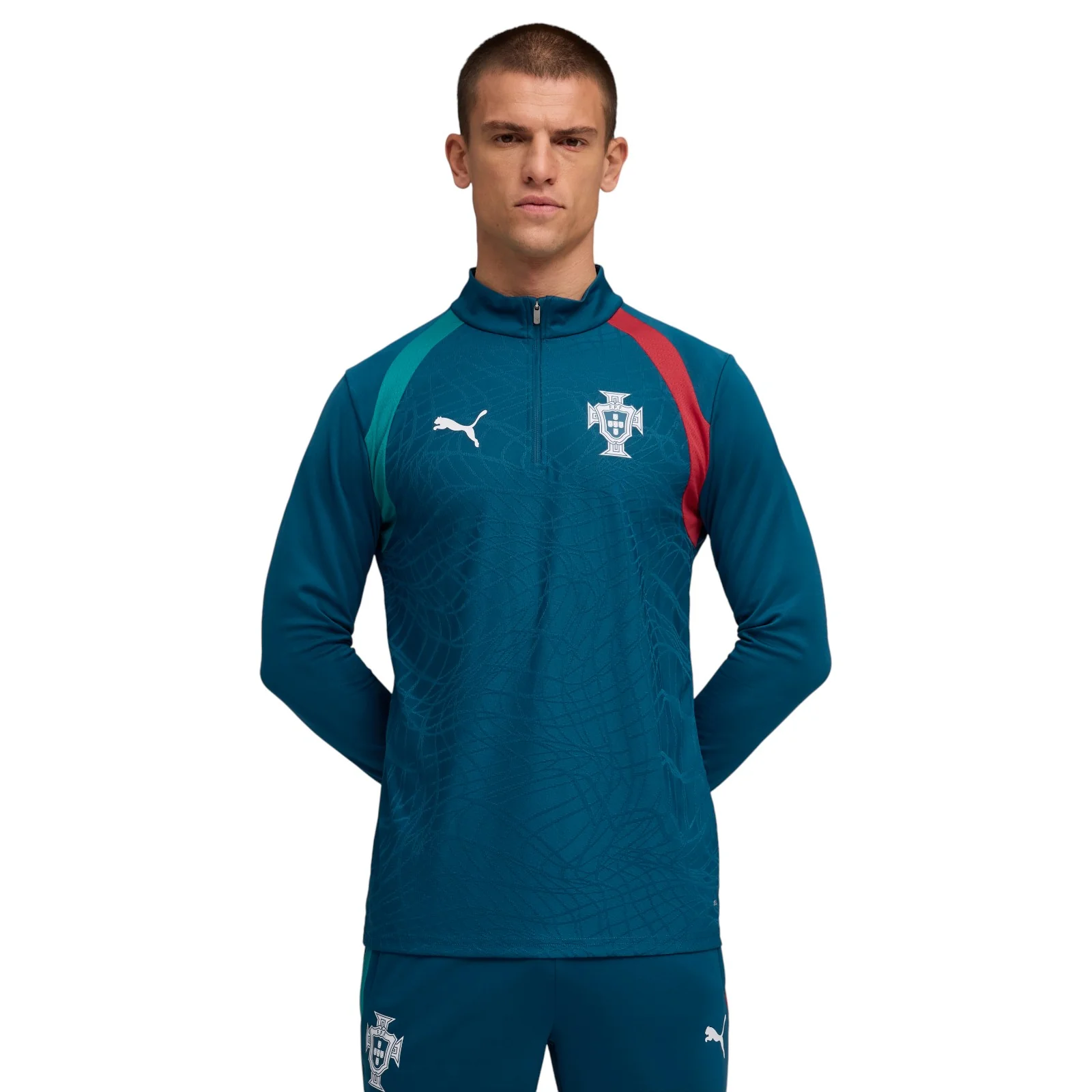 Puma Portugal Football World Cup Mens Training Half-Zip