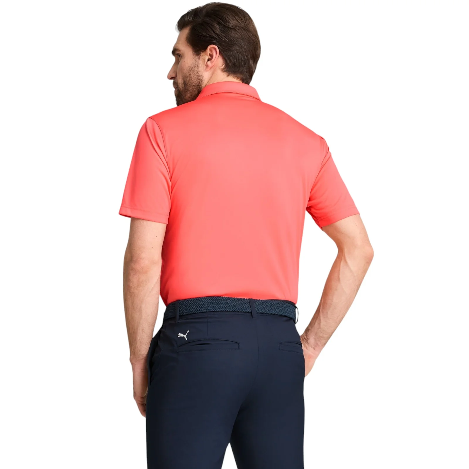 Puma Pure 2.0 Golf Mens Short Sleeved Polo Shirt - Image 2