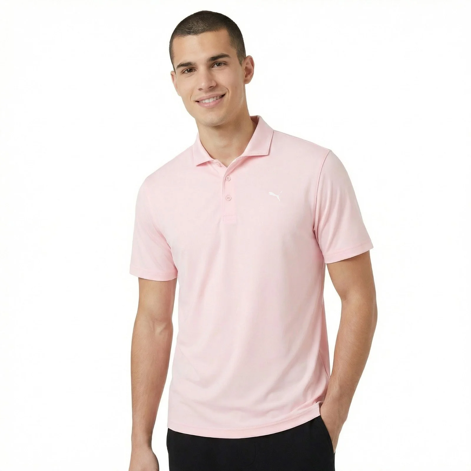 Puma Pure 3.0 Mens Short-Sleeved Golf Polo Shirt