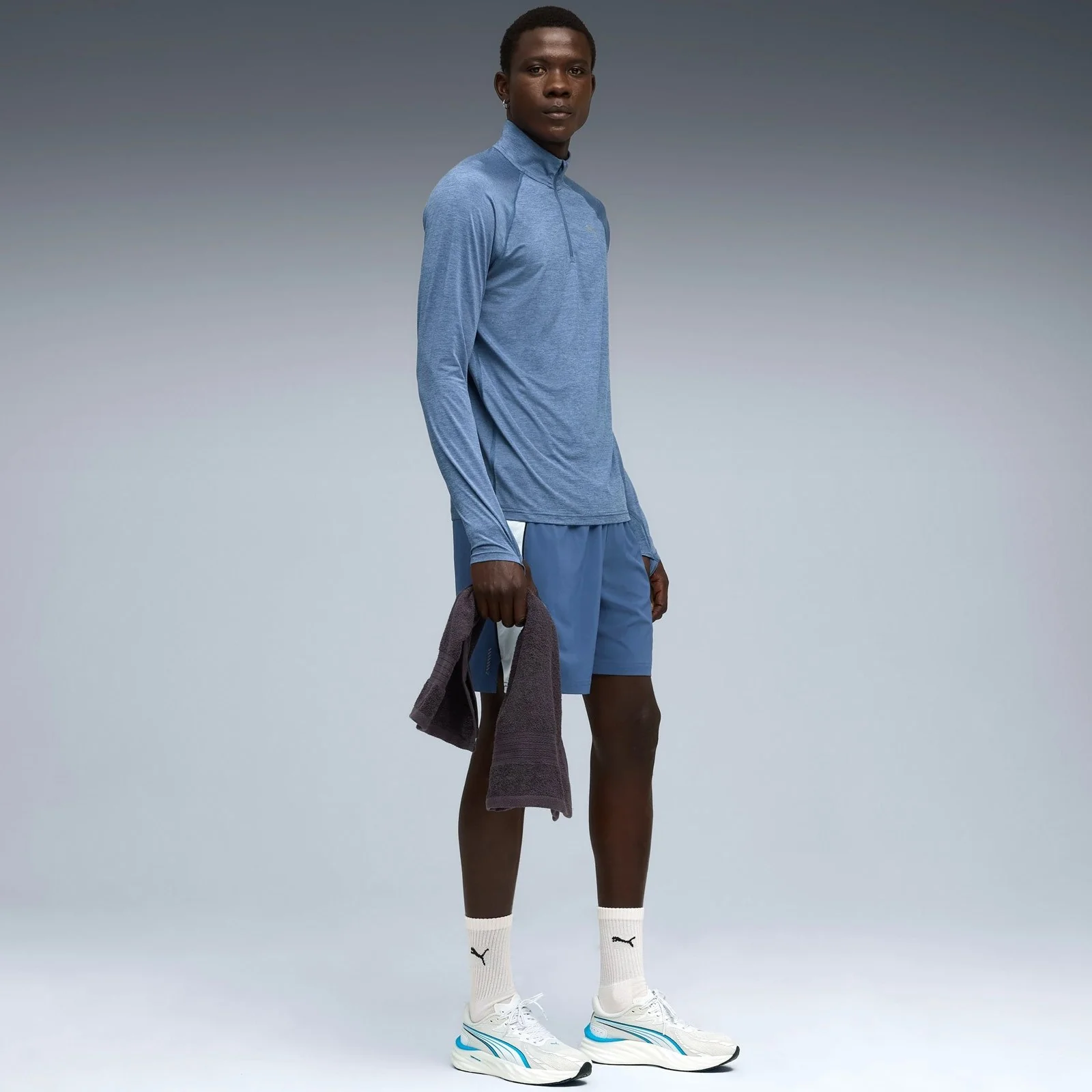 Puma RUN VELOCITY CLOUDSPUN Mens QZ Blue - Image 5