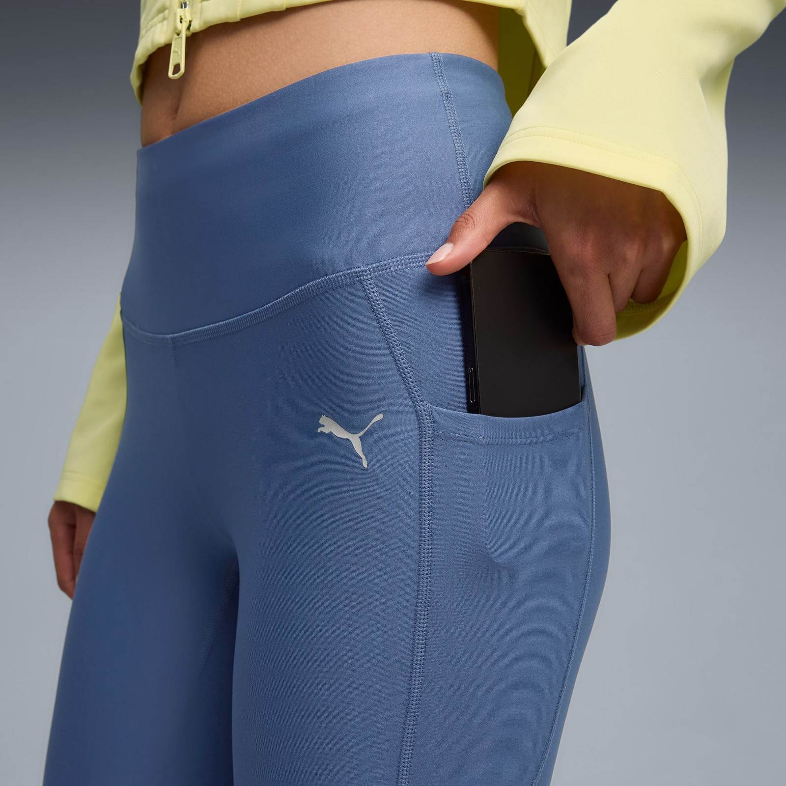 PUMA Run Velocity Womens Medium-Rise Running Tights - Image 3