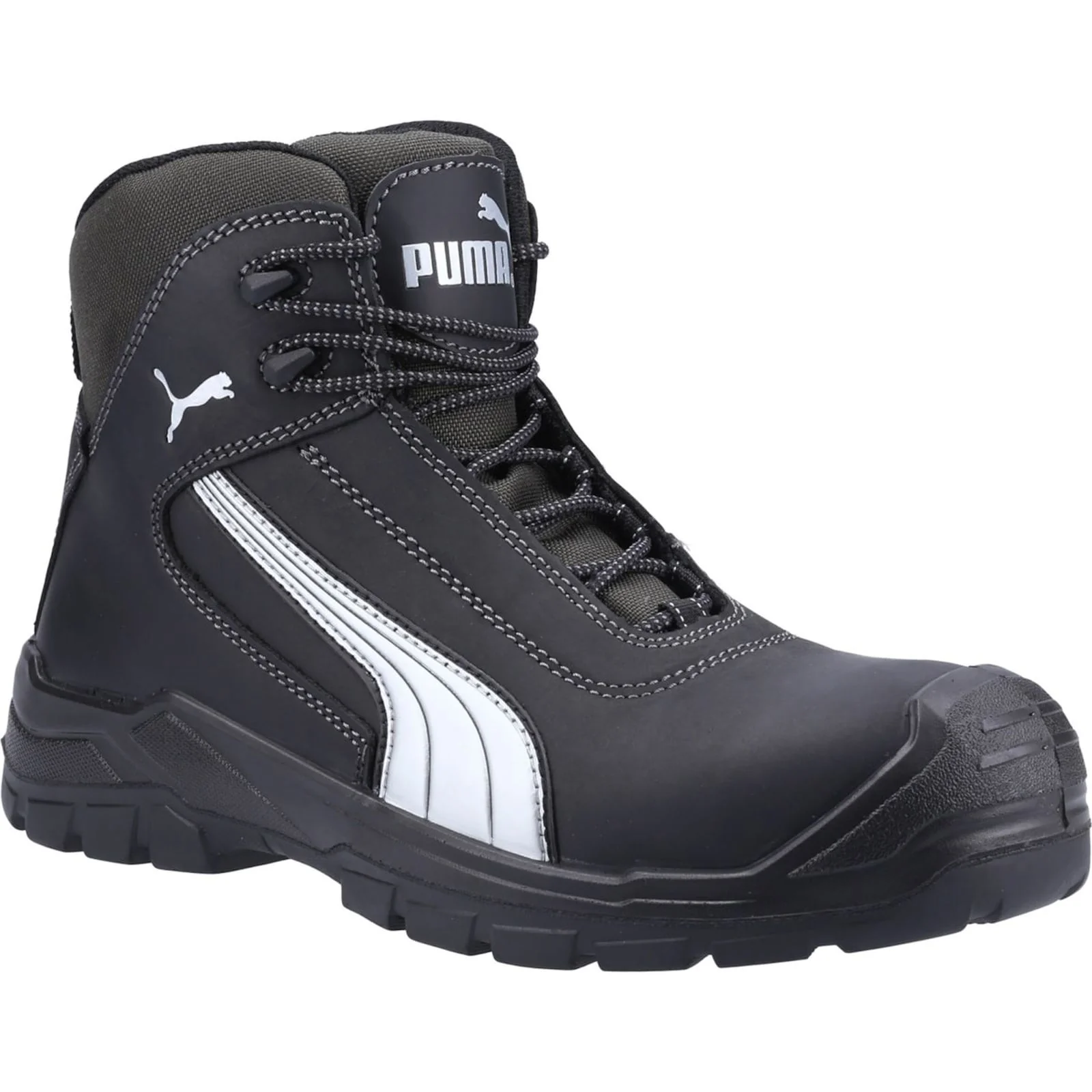 Puma Safety Mens Cascades Mid S3 Safety Boot Black