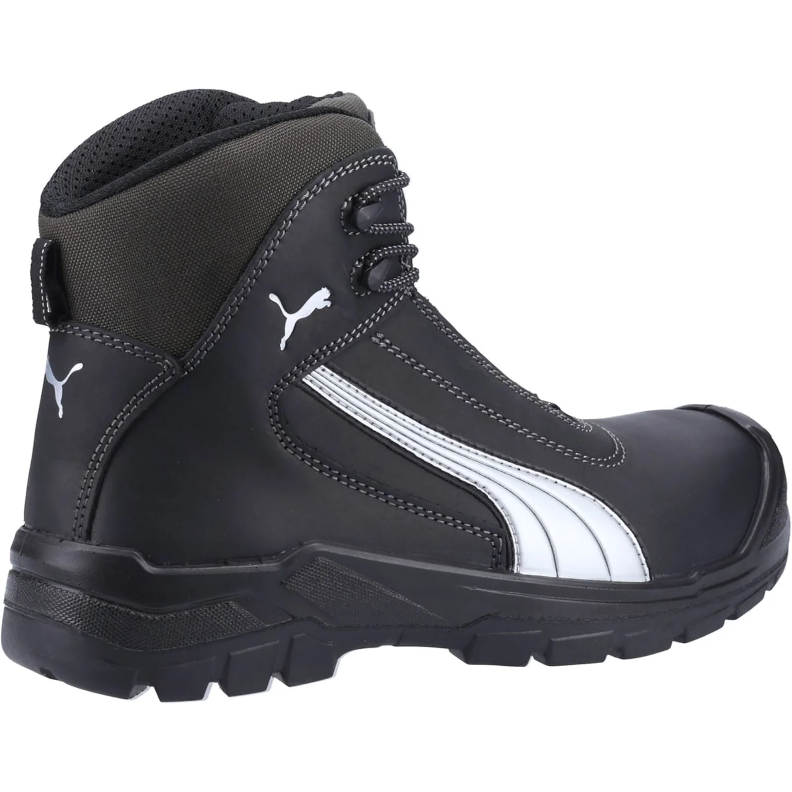 Puma Safety Mens Cascades Mid S3 Safety Boot Black - Image 4