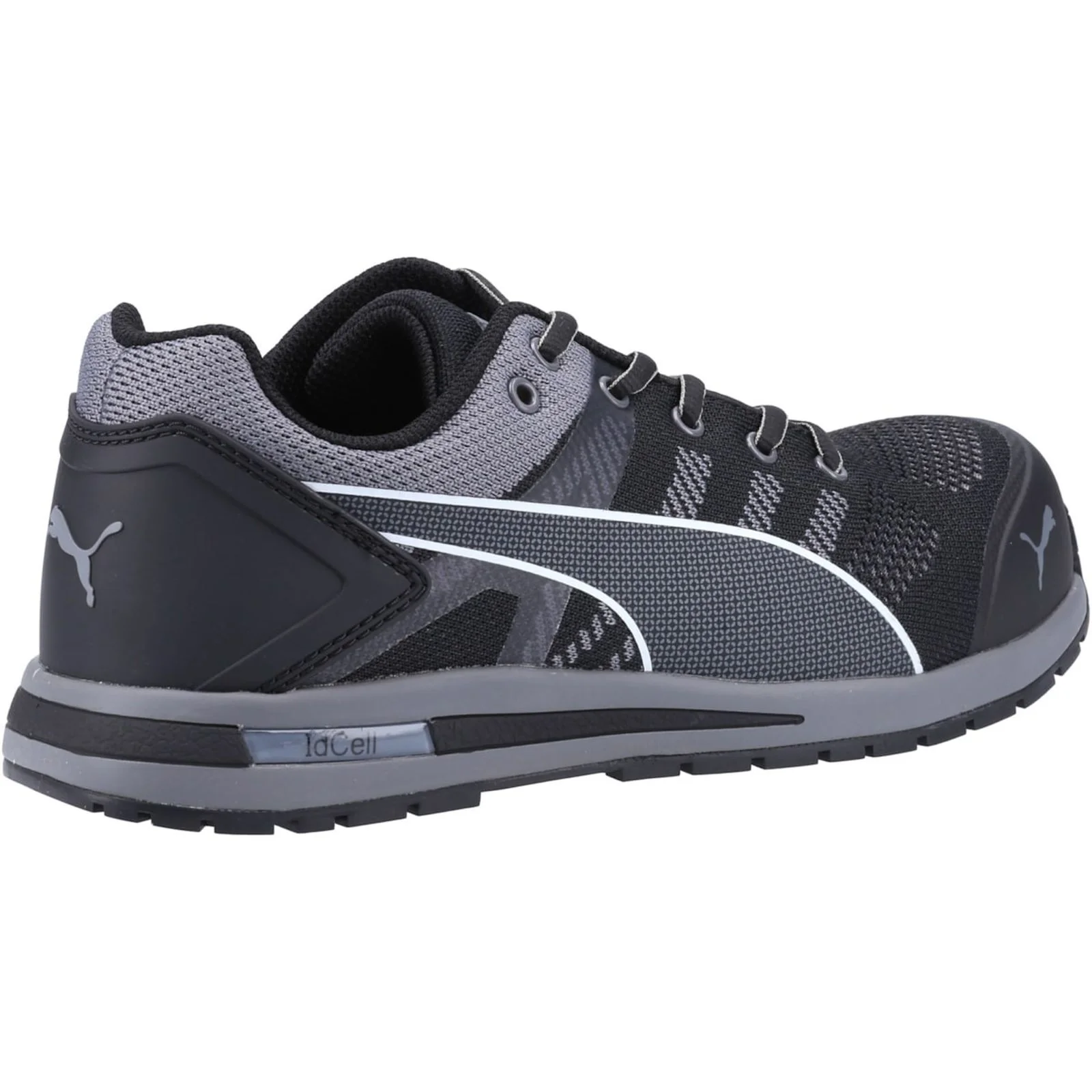 Puma Safety Mens Elevate Knit LOW S1 Safety Trainer Black - Image 4