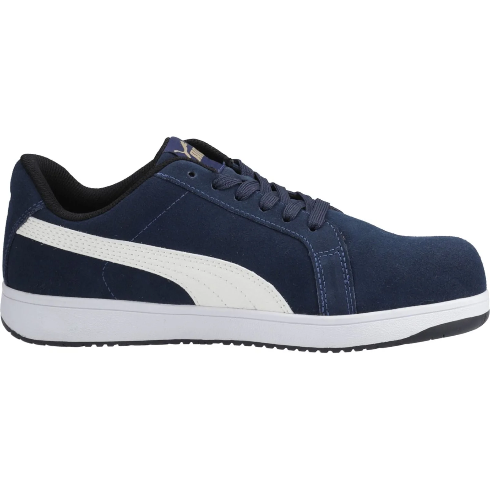 Puma Safety Mens Iconic Low Safety Shoes Navy