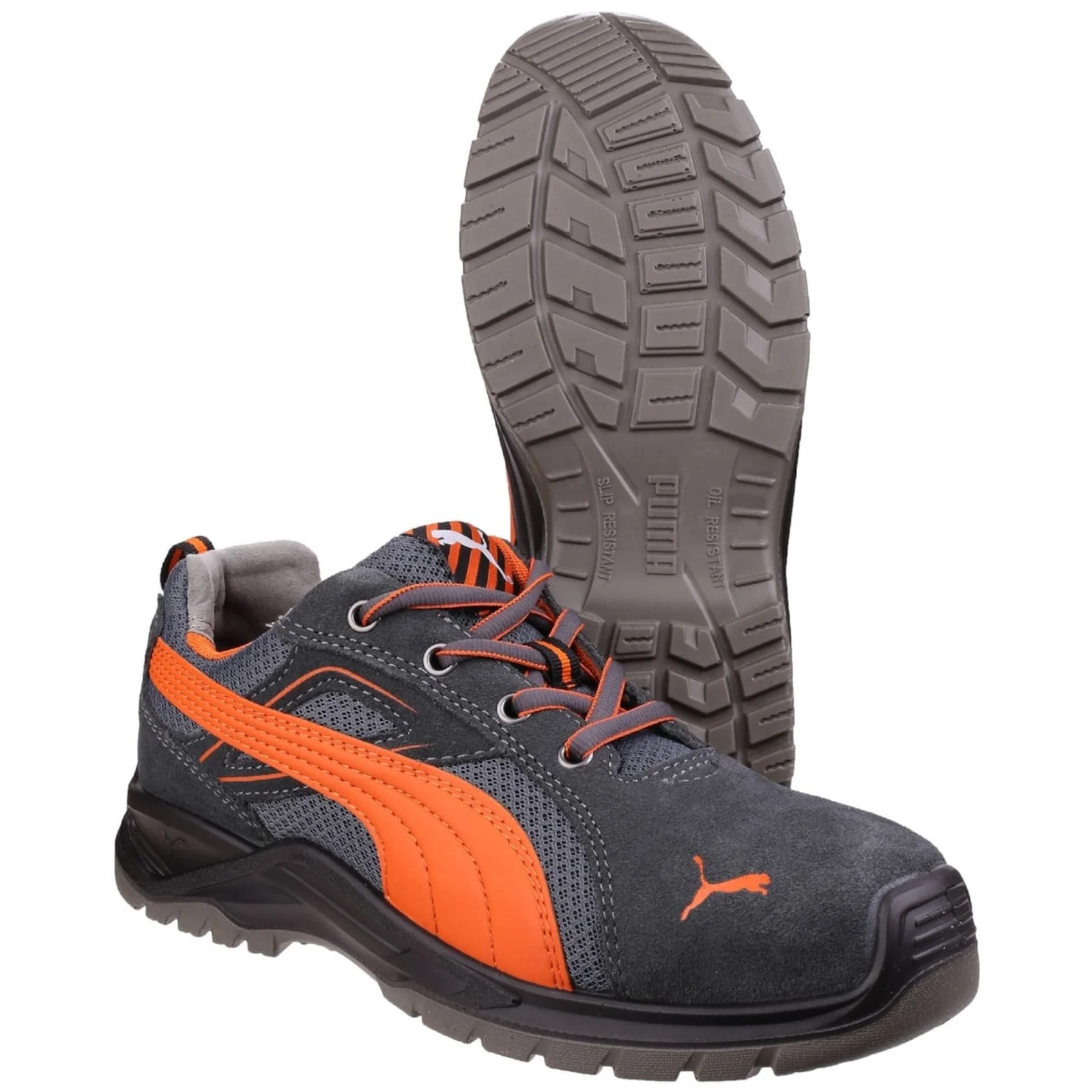 Puma Safety Mens Omni Flash Low Safety Trainer Orange - Image 4