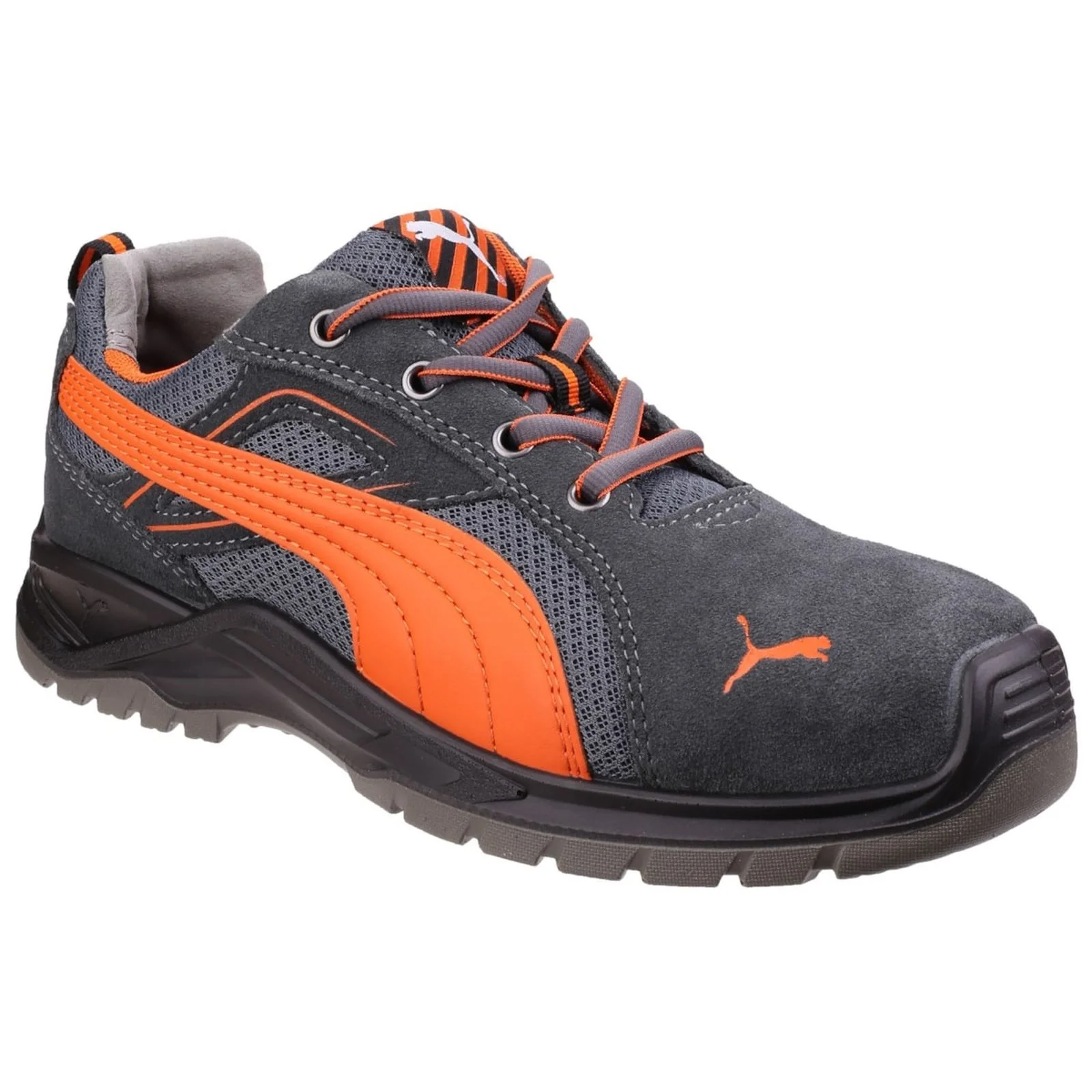 Puma Safety Mens Omni Flash Low Safety Trainer Orange - Image 5