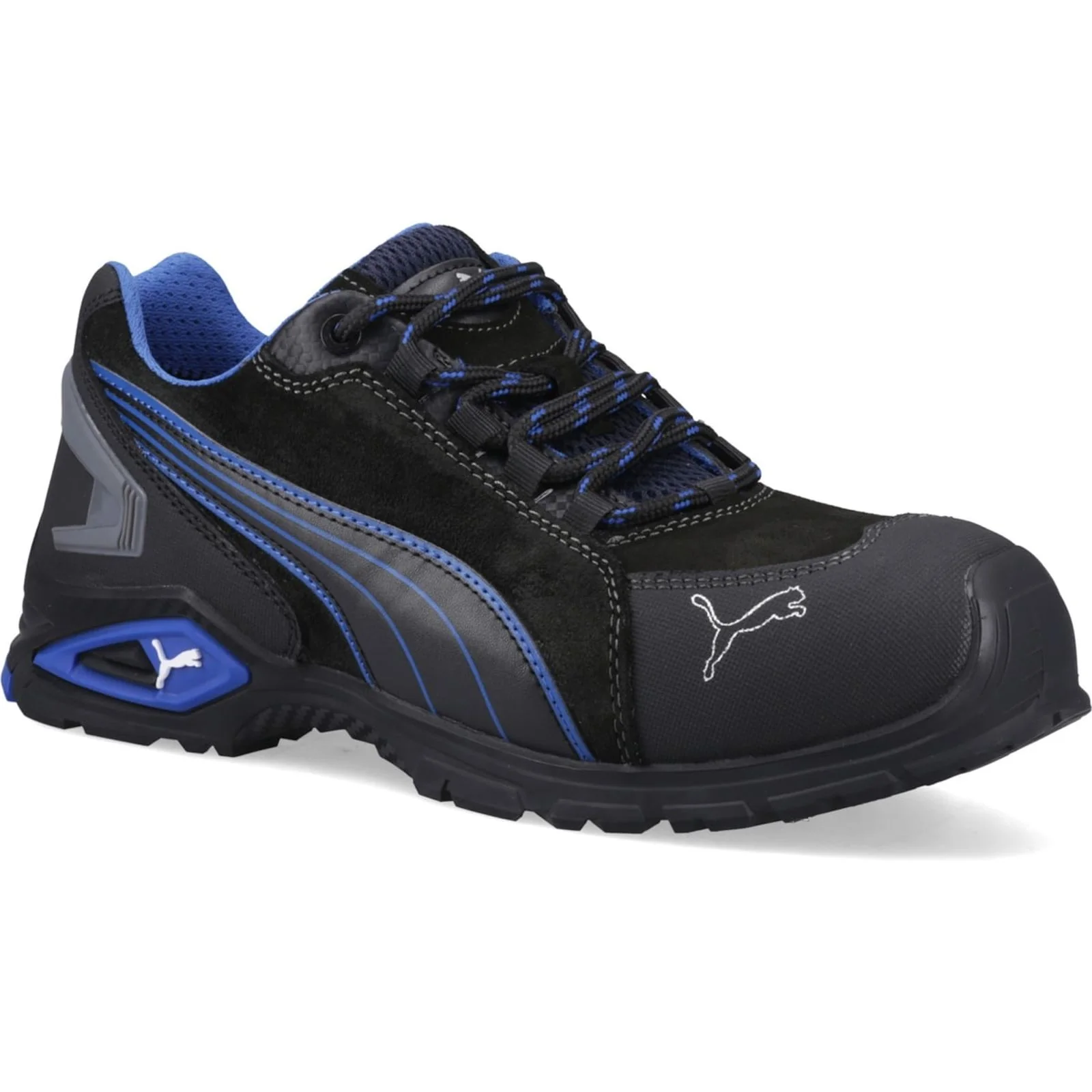 Puma Safety Mens Rio Low Lace-up Safety Boot Black - Image 6