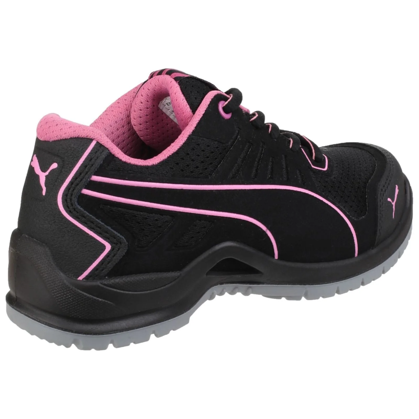 Puma Safety Womens Fuse Tech Lightweight Ladies Safety Trainer Black - Image 3