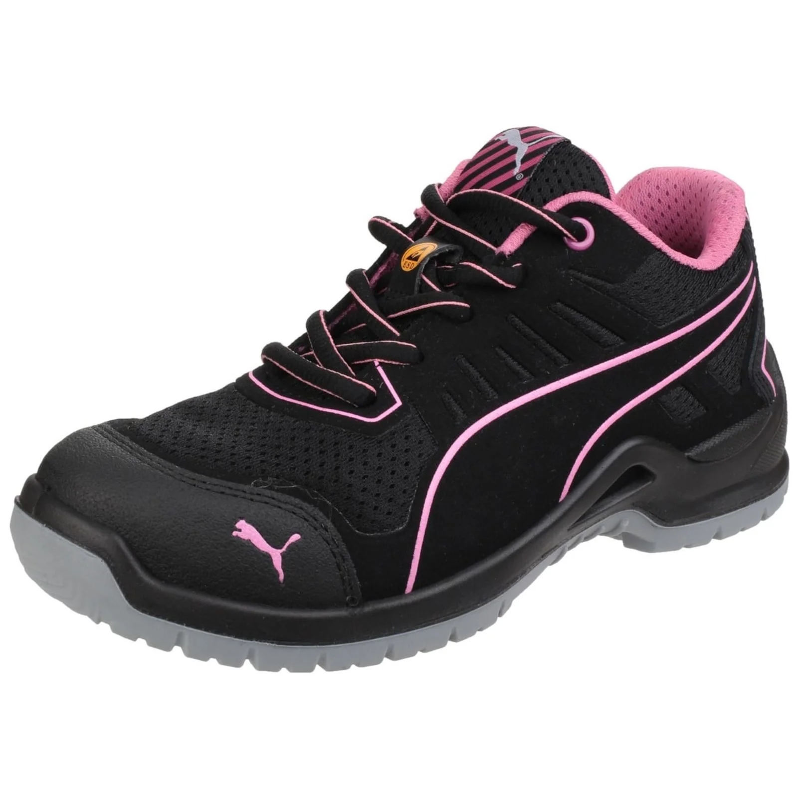 Puma Safety Womens Fuse Tech Lightweight Ladies Safety Trainer Black - Image 5