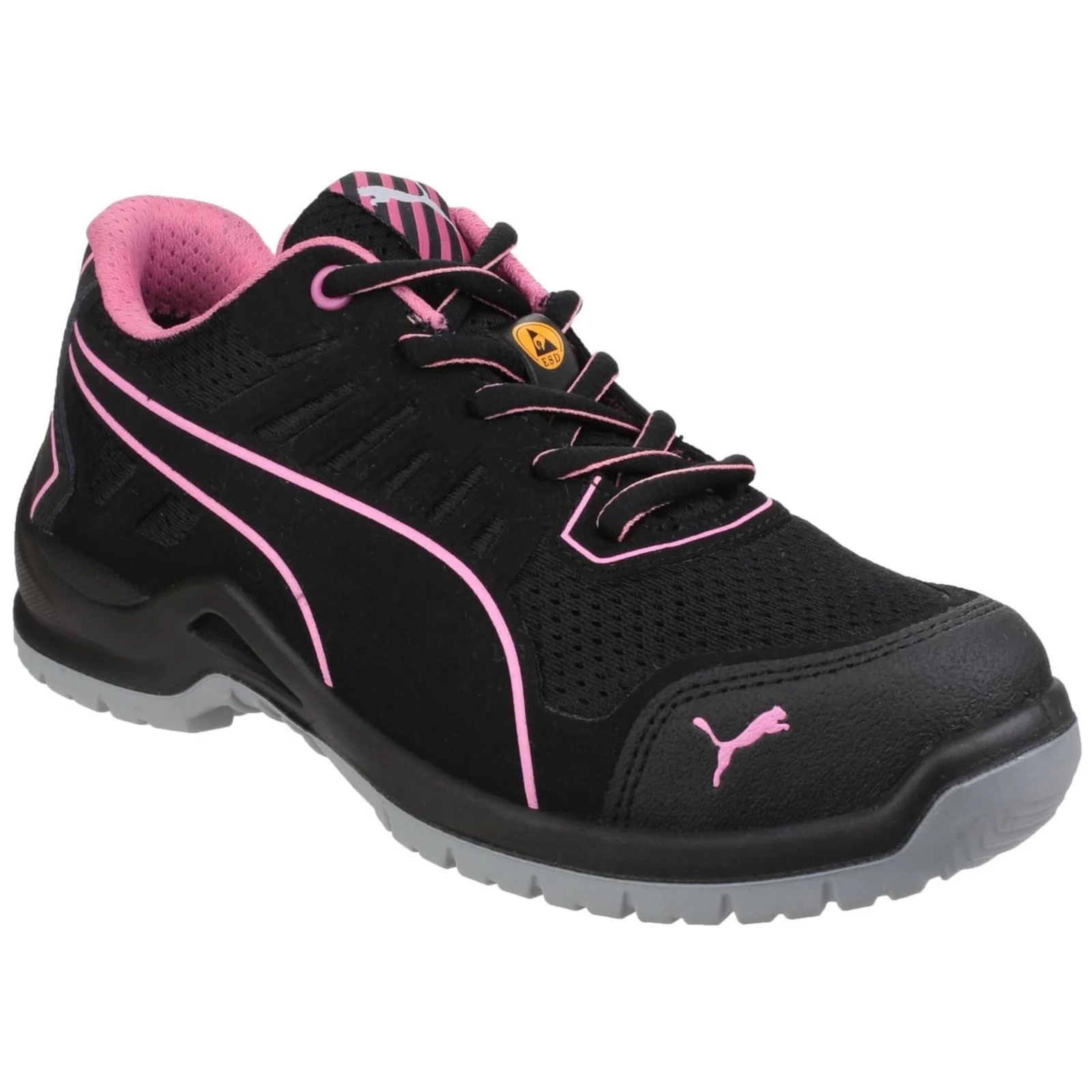 Puma Safety Womens Fuse Tech Lightweight Ladies Safety Trainer Black - Image 6