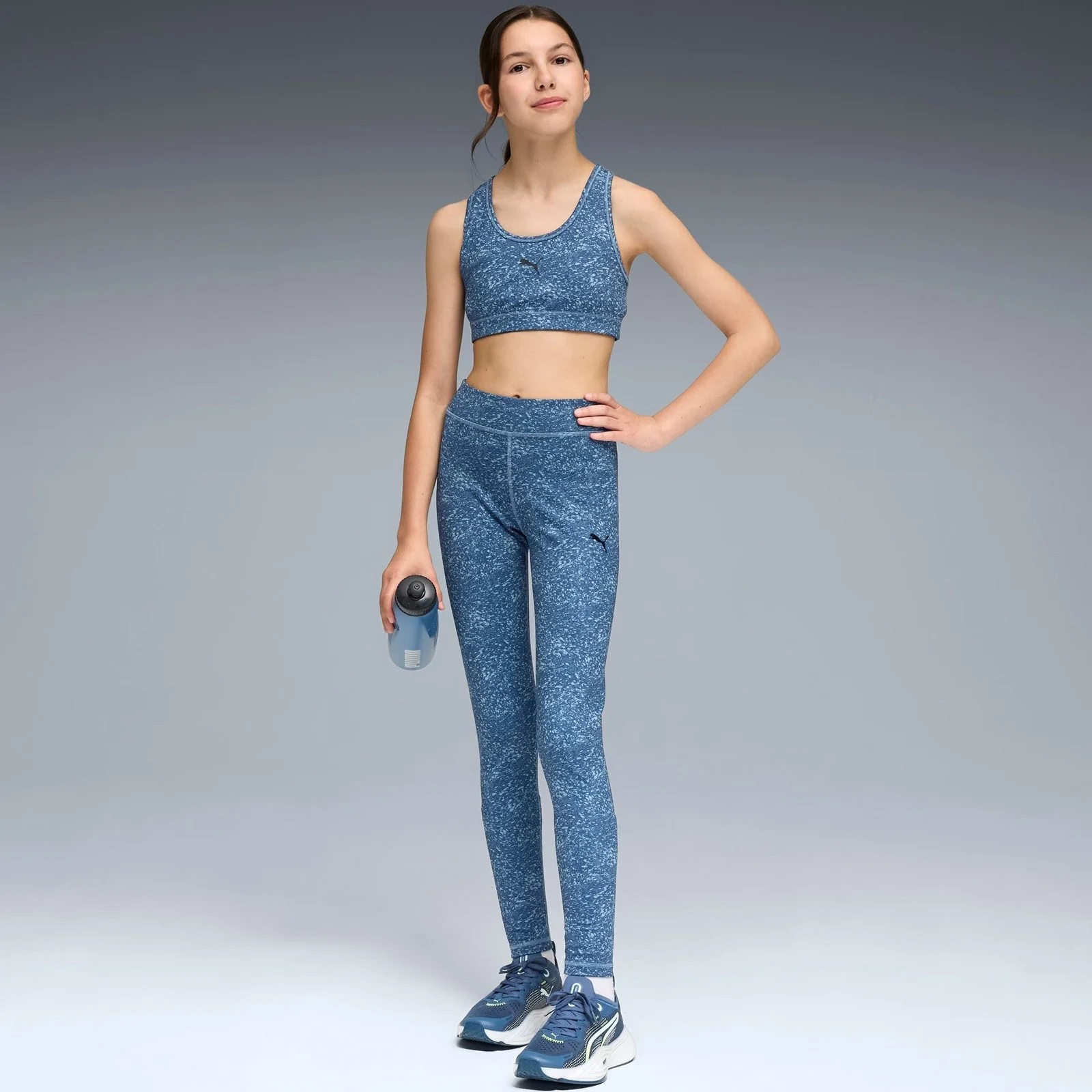 PUMA Train All Day Essentials Girls Print Sports Bra - Image 5