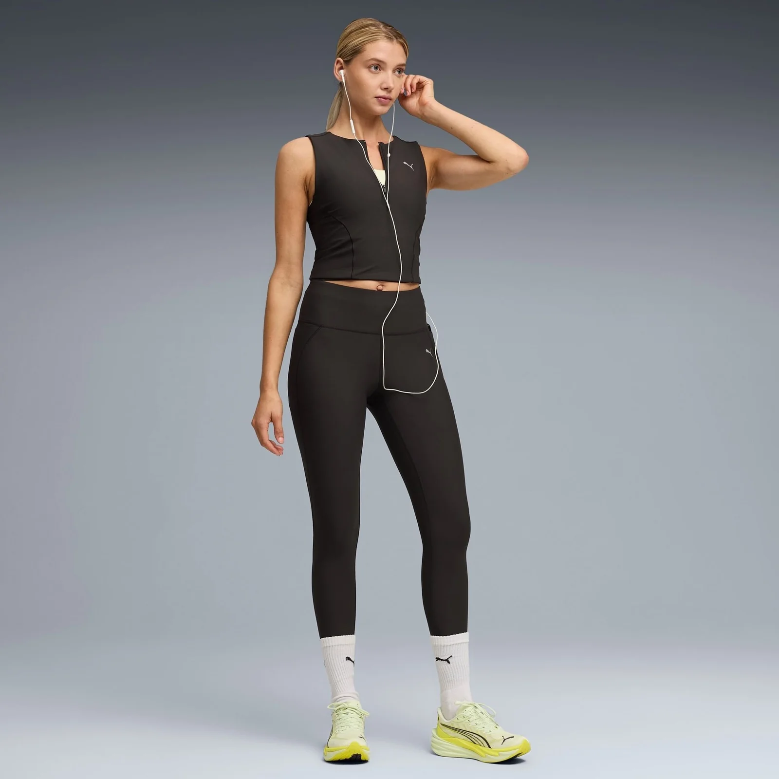 Puma Dreamrun Womens High-Waisted 7/8 Length Leggings - Image 7