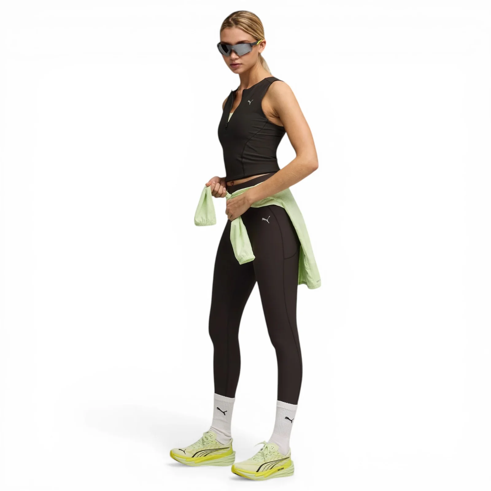 Puma Lightstride Running Lightweight Womens Cropped Tank Top - Image 5