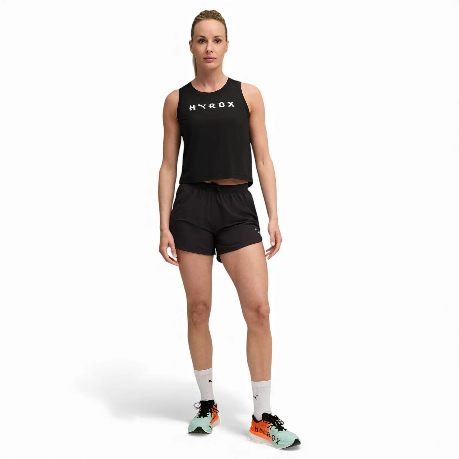 Puma X HYROX CLOUDSPUN ThermoAdapt Womens Crop Tank Top - Image 3
