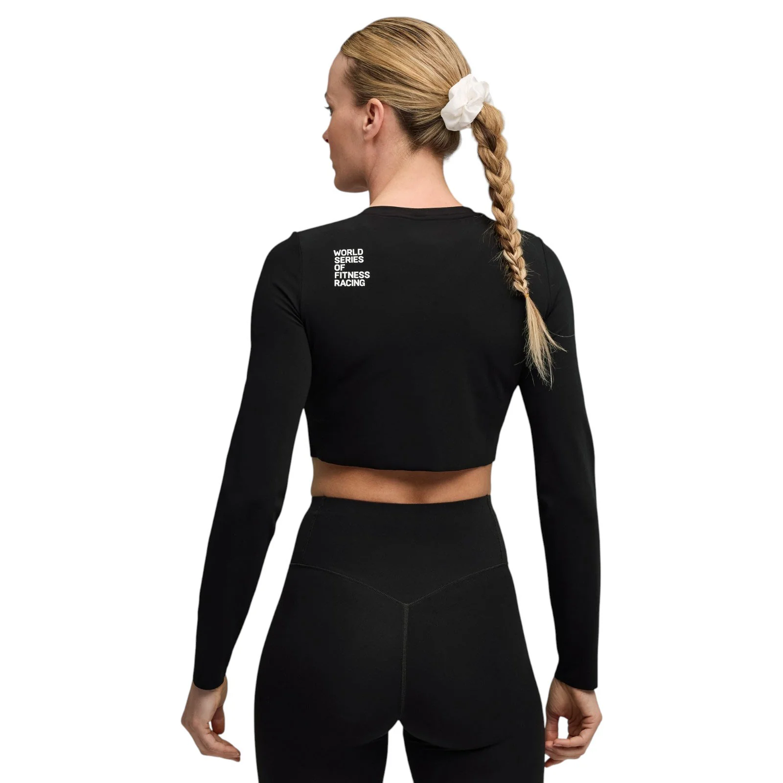 Puma X HYROX SHAPELUXE Womens Long-Sleeve Cropped Top - Image 2