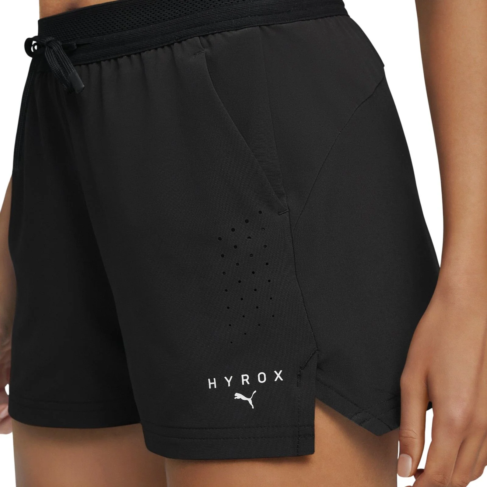 Puma x HYROX DRYELITE Womens Regular-Fit Woven Shorts - Image 4