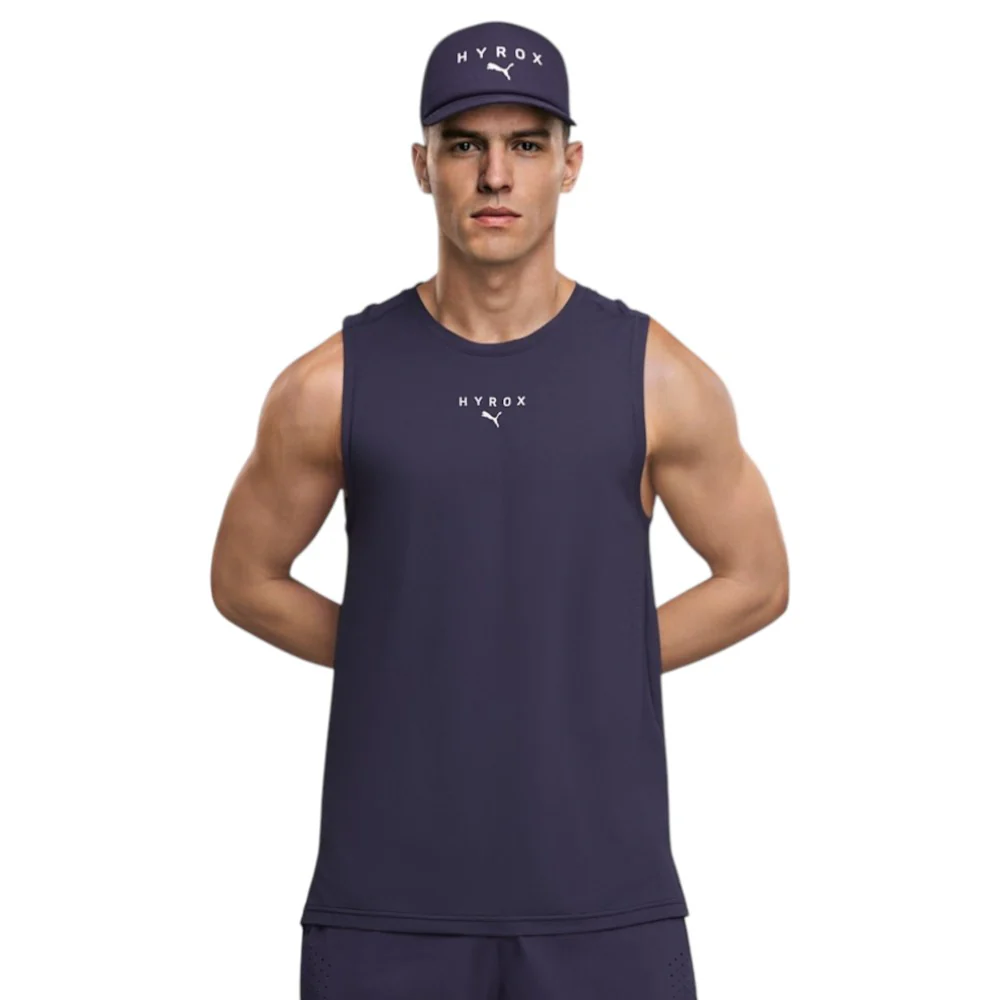 Puma X Hyrox DRYELITE Mens Regular-Fit Training Tank Top