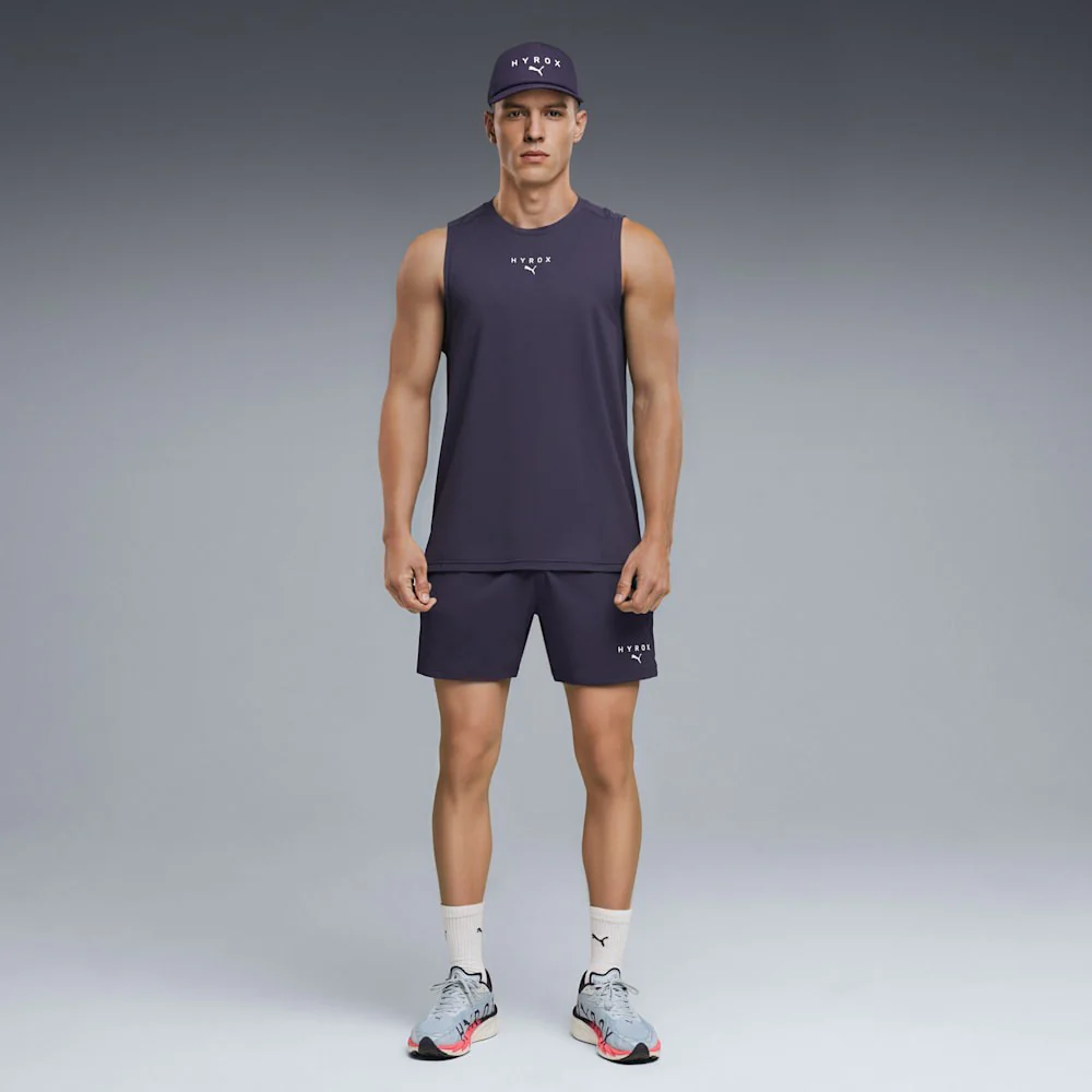 Puma X Hyrox DRYELITE Mens Regular-Fit Training Tank Top - Image 6