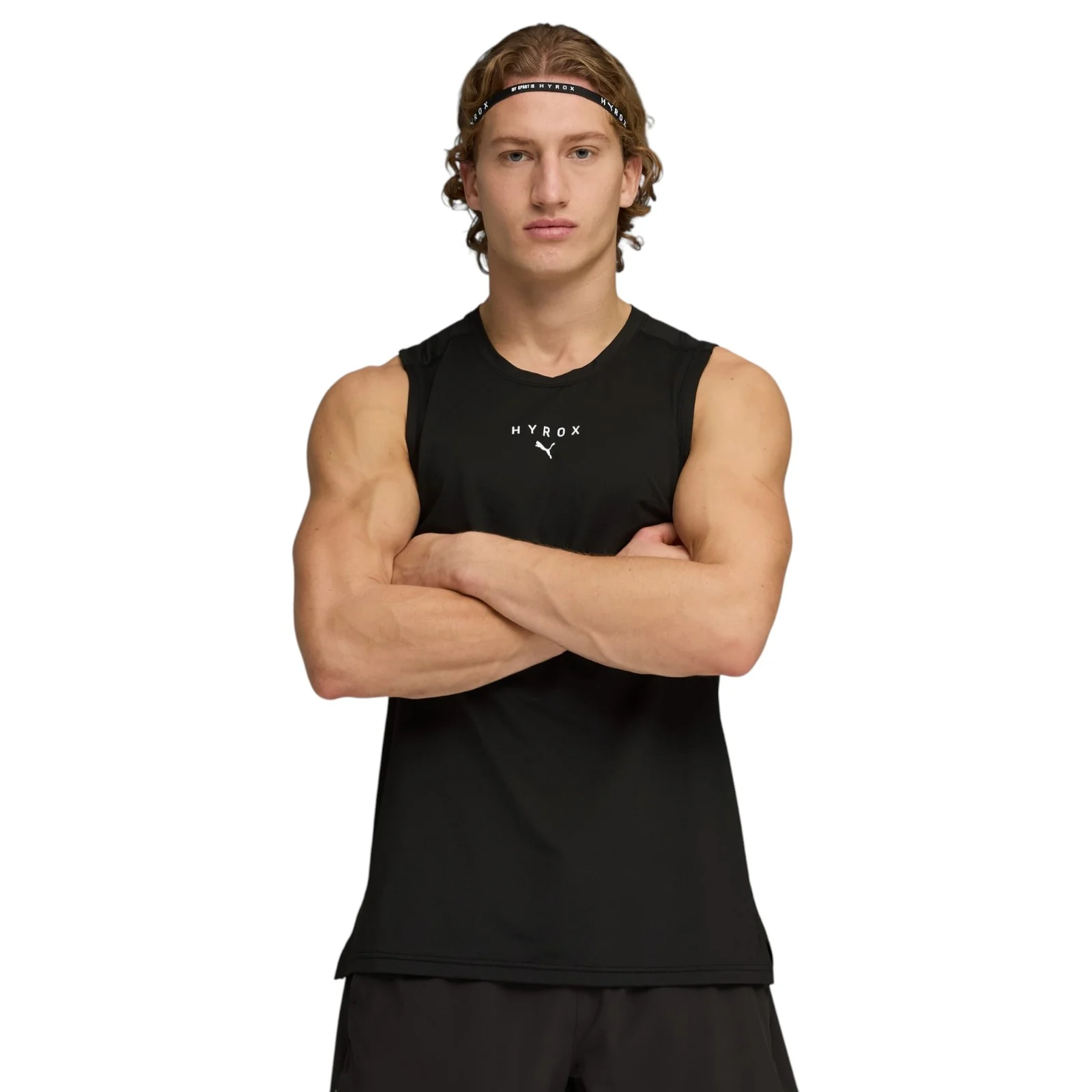Puma X Hyrox DRYELITE Mens Regular-Fit Training Tank Top