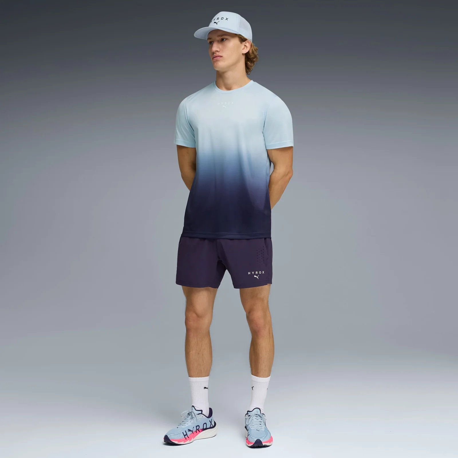 PUMA X HYROX Graphic Lightweight Mens Short-Sleeve T-Shirt - Image 5
