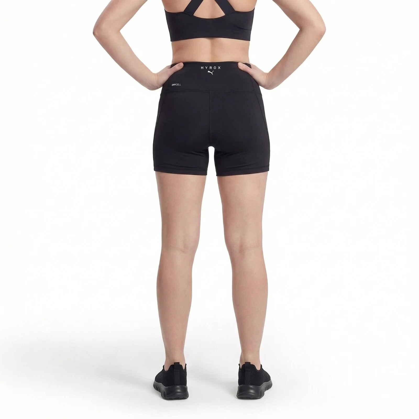 Puma x Hyrox Essentials Womens Tight-Fit Shorts - Image 2
