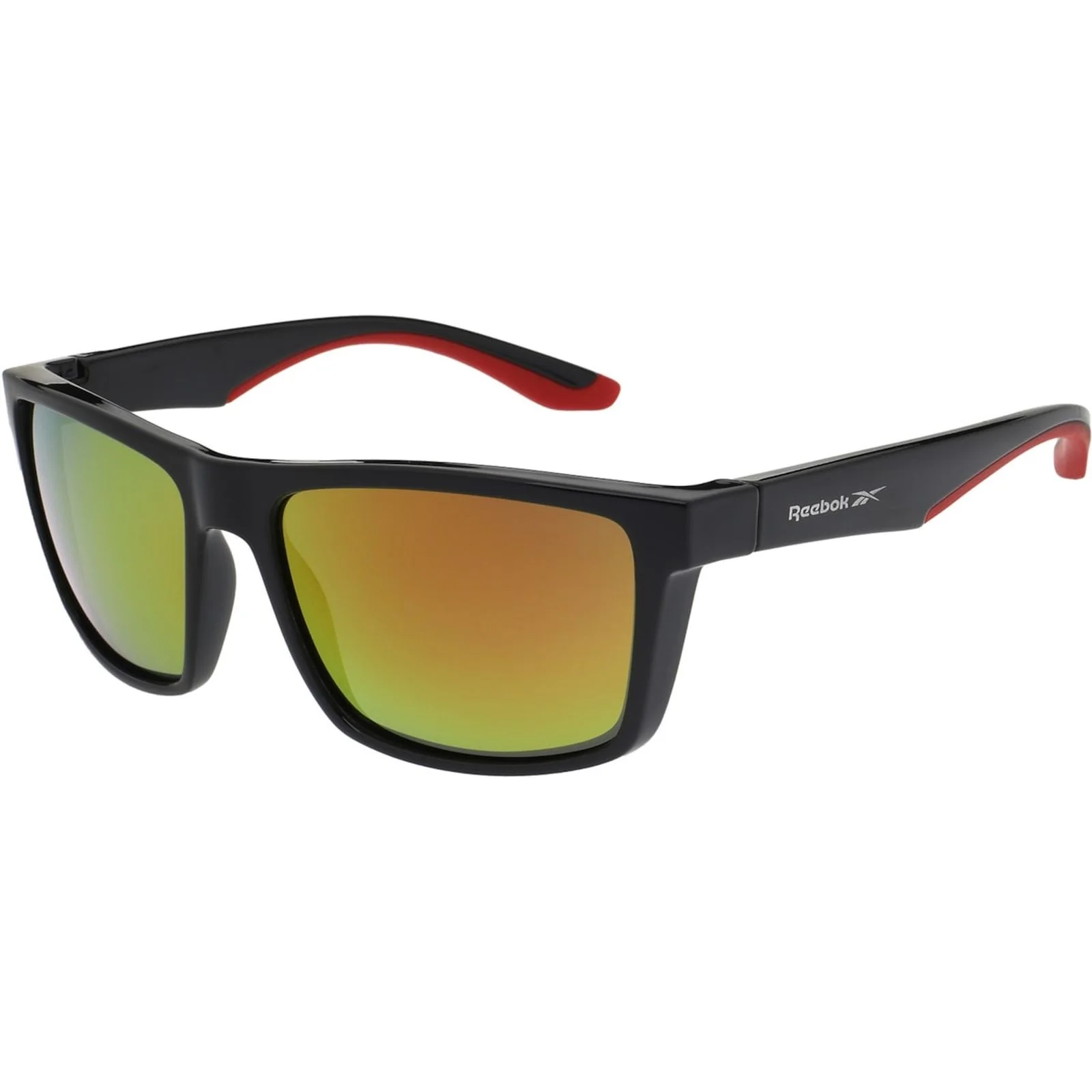 Reebok Unisex RBK5032001 BLACK RED MIRROR SUNGLASSES Black